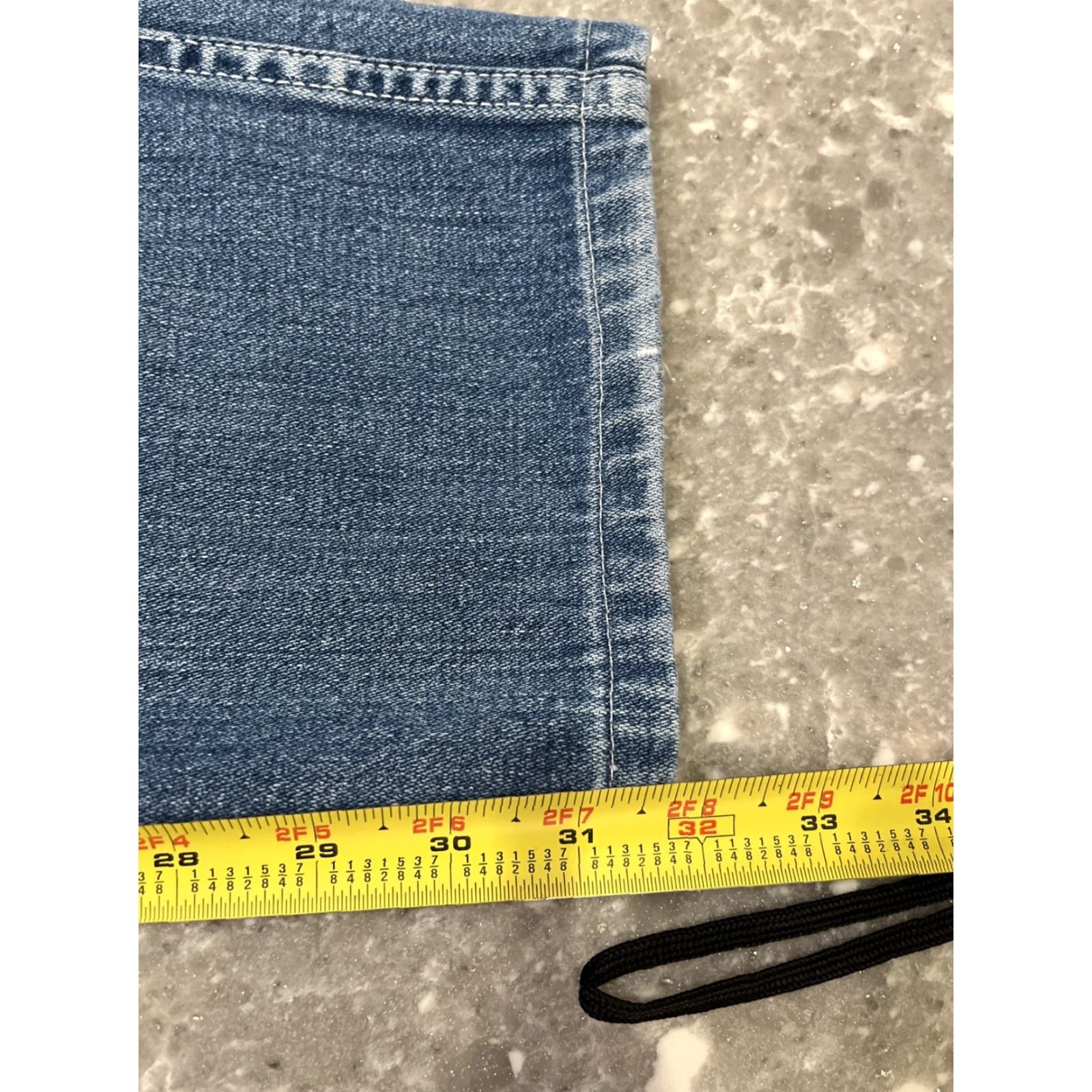 Wrangler VINTAGE Wrangler Jeans Junior High Waist 9 Straight Leg Denim USA Made Blue 80s Womens Jeans Size 30" / US 8 / IT 44 - 5 Thumbnail