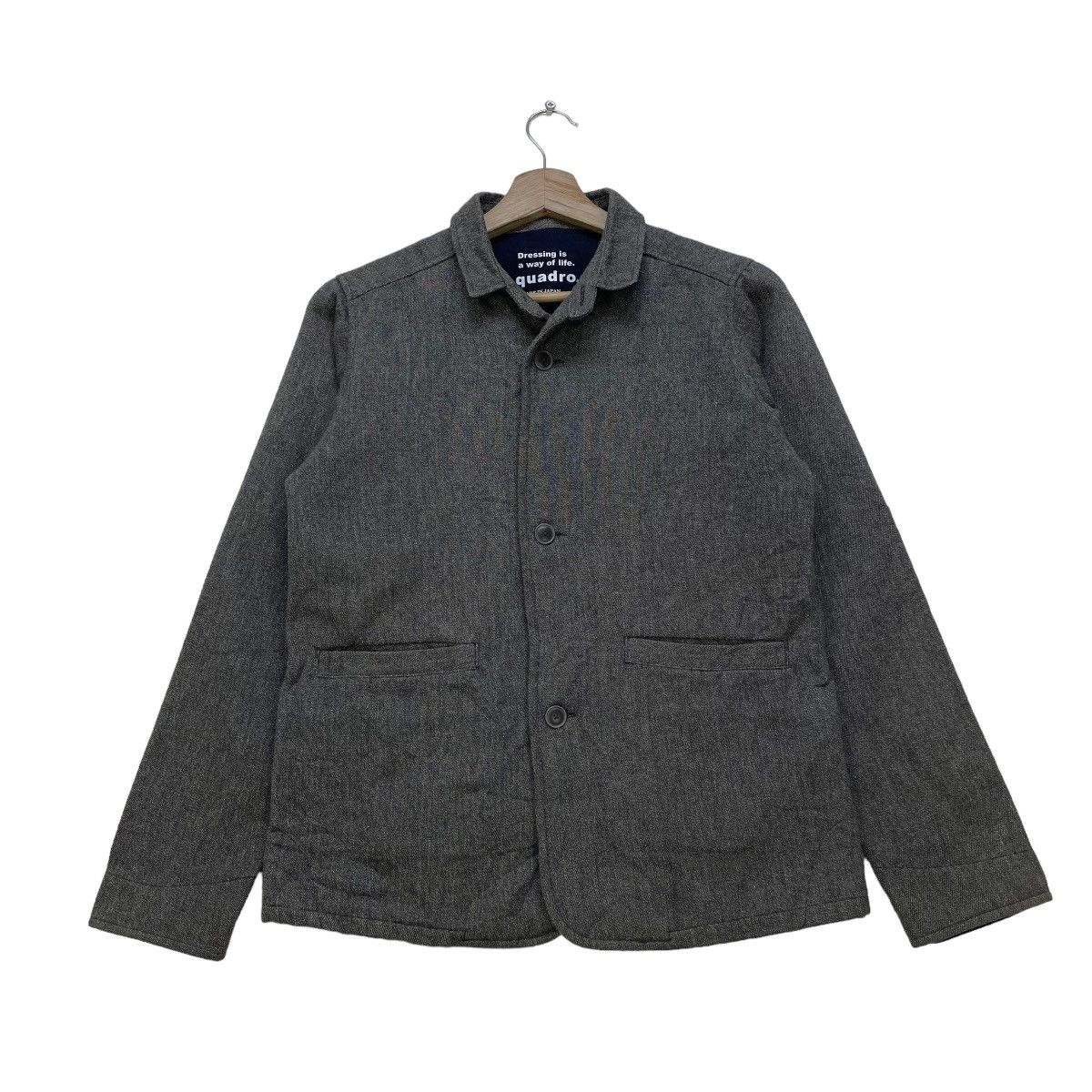 Japanese Brand 💥Japanese Brand Quadro Casual Jacket Size US S / EU 44-46 / 1 - 1 Thumbnail