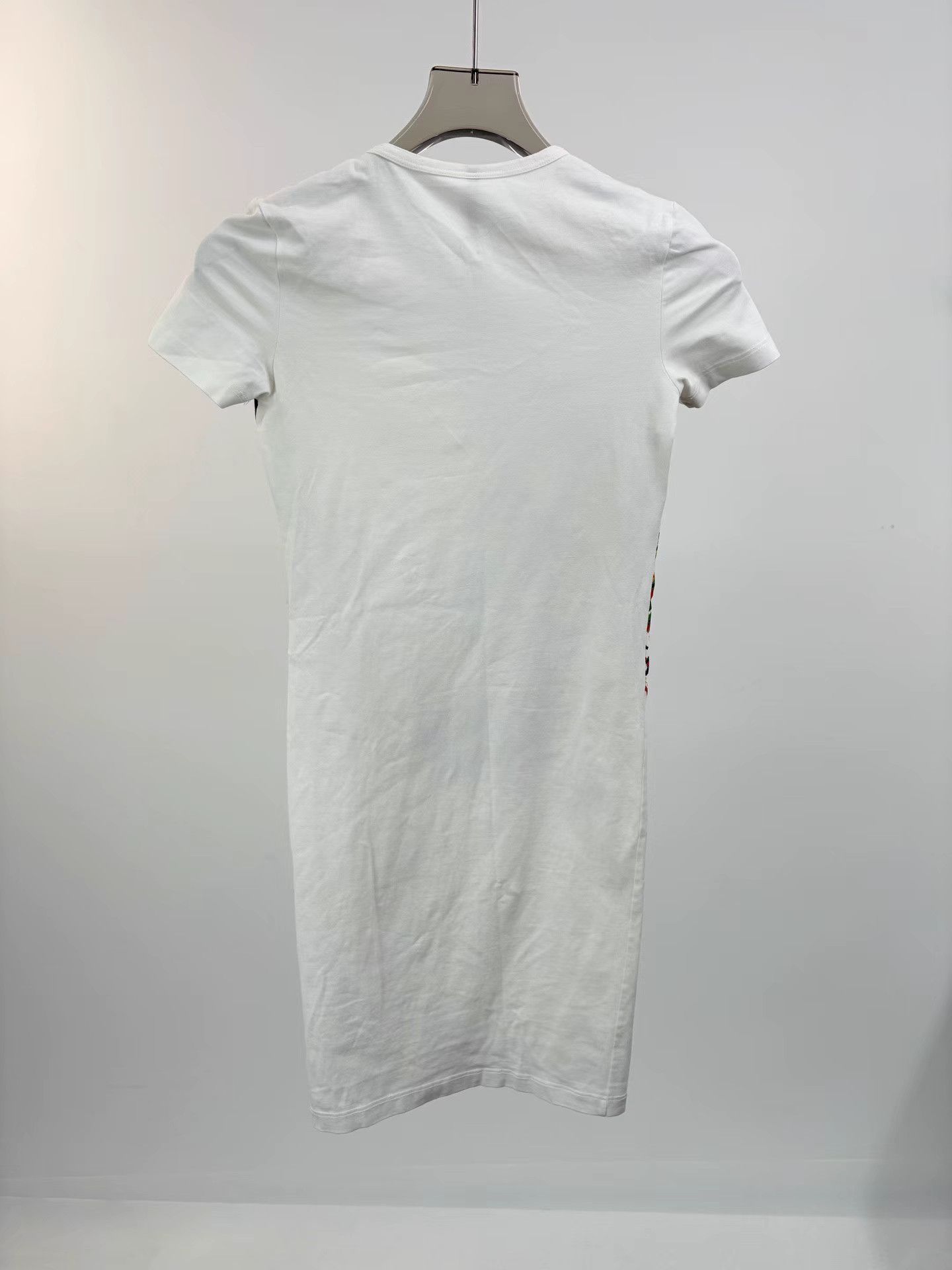 Versace VERSACE Printed Short Sleeve Dress Size XXS / US 00 / IT 34 - 2 Thumbnail