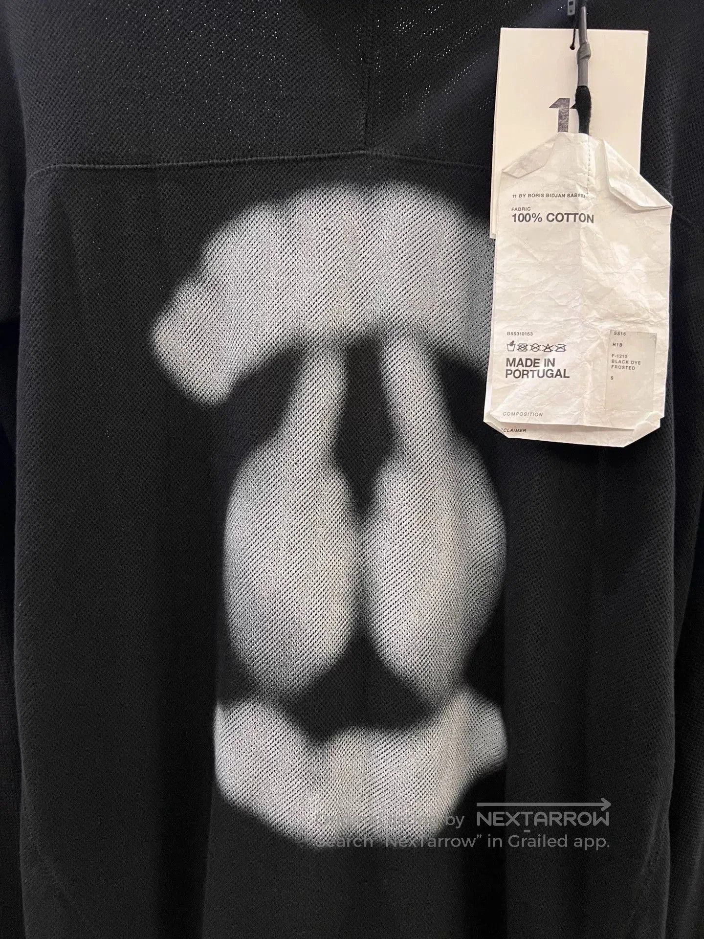 11 By Boris Bidjan Saberi Boris Bidjan Saberi 11by bbs Mesh Print Hoodie. Size US S / EU 44-46 / 1 - 4 Thumbnail