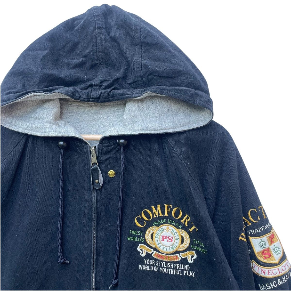 Japanese Brand × Vintage Vintage Pract Studio Hooded Jacket Size US M / EU 48-50 / 2 - 6 Thumbnail