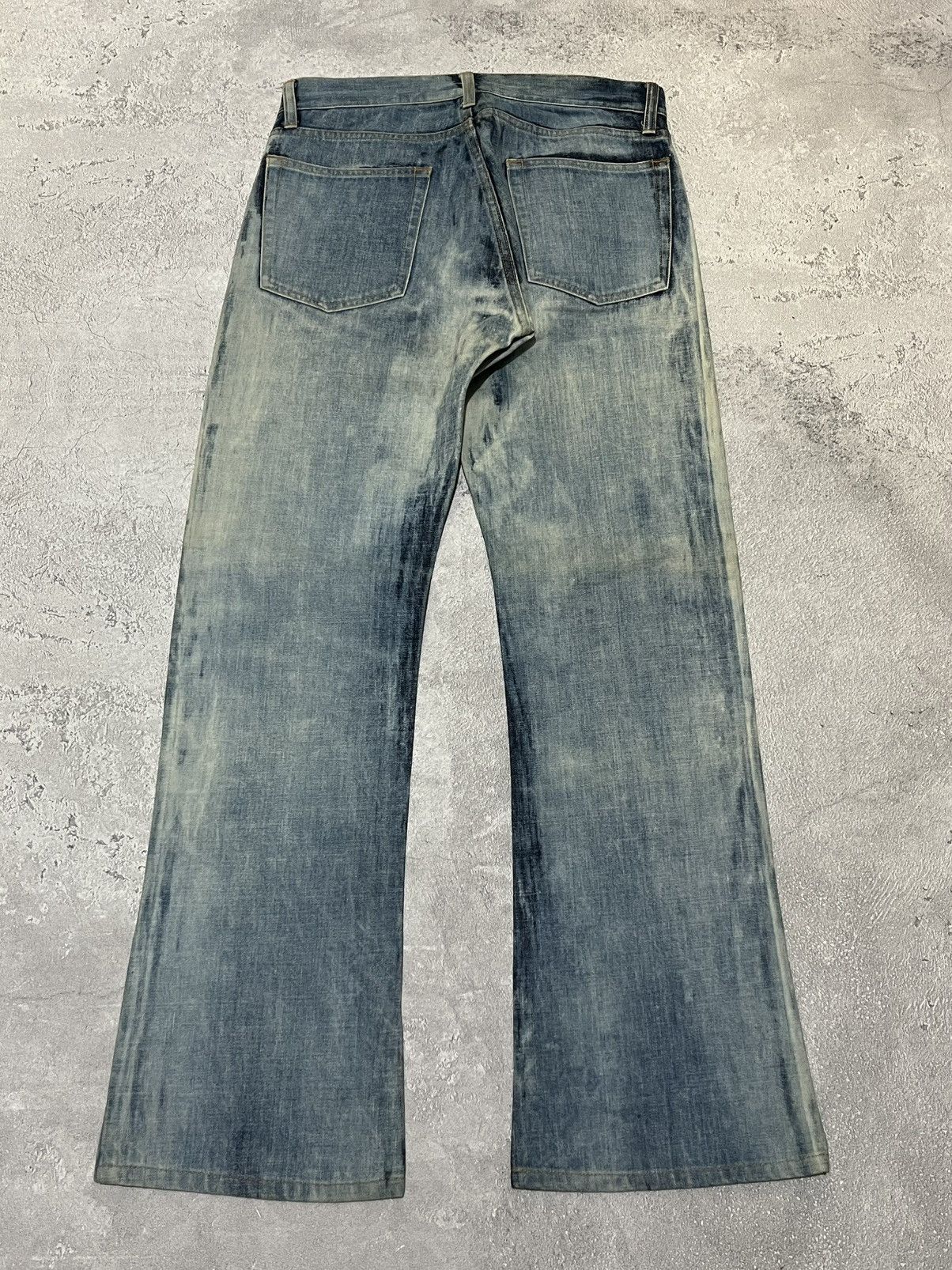 Japanese Brand Edge Rupert Acid Wash Flare Size US 30 / EU 46 - 6 Thumbnail