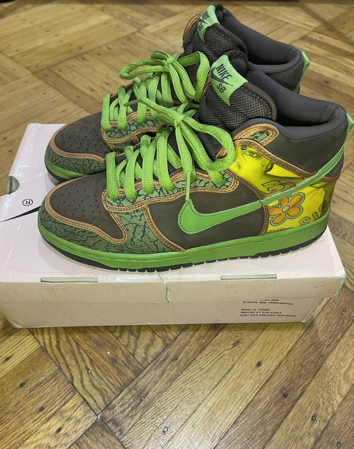 Nike SB Nike SB Dunk High “De La Soul” 2005 (Pre Owned) Size US 8 / EU 41 - 1 Thumbnail
