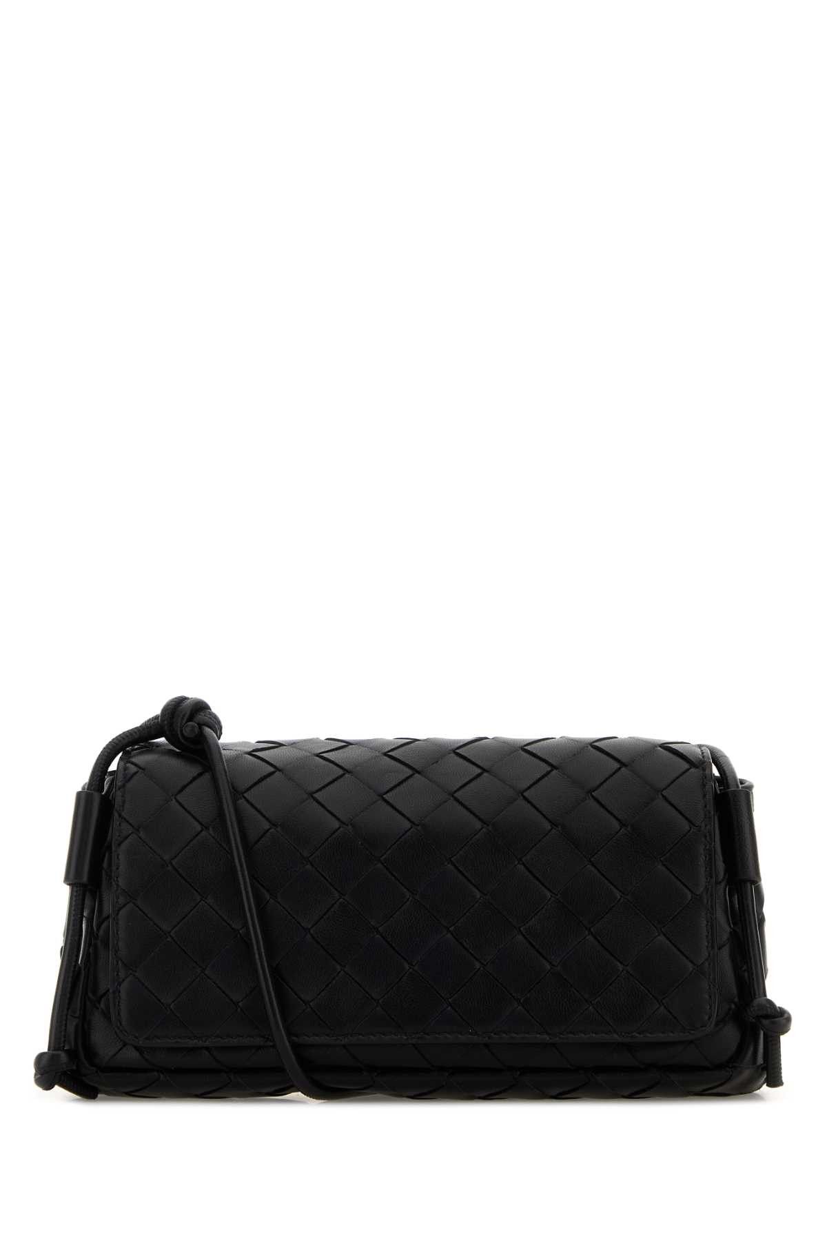 Bottega Veneta Black Nappa Leather Notturno Crossbody Bag Size ONE SIZE - 1 Thumbnail