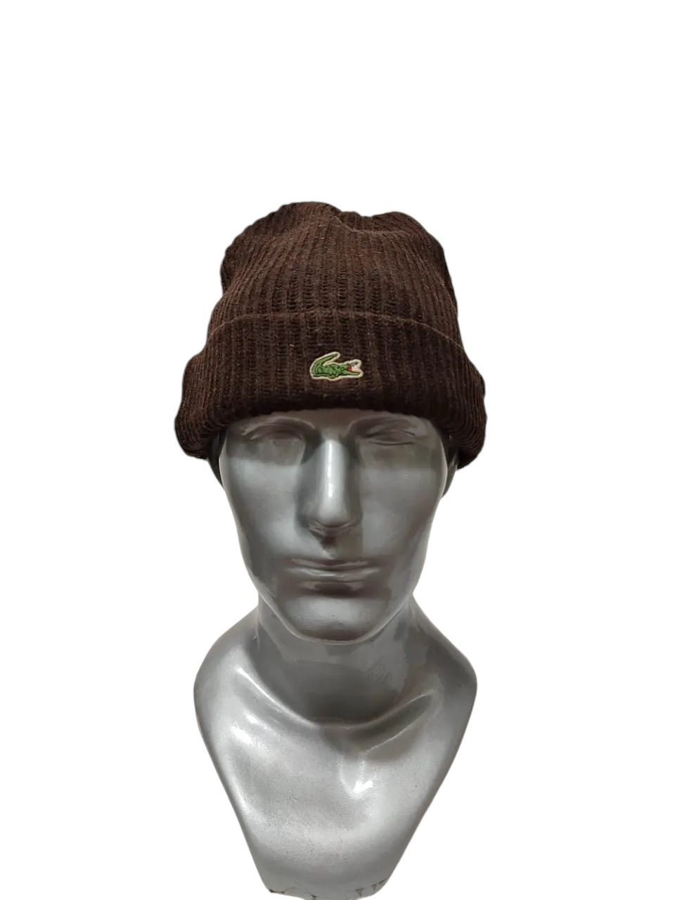 Lacoste × Vintage Vintage Lacoste Beanie Hats Size ONE SIZE - 1 Thumbnail