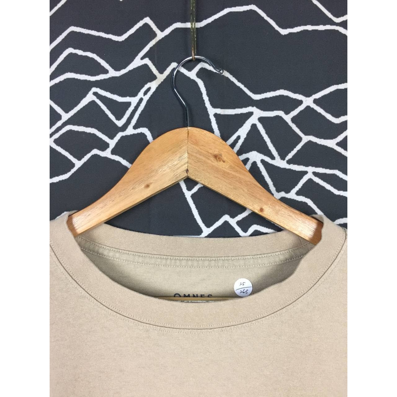 Vintage Omnes Plain Blank Casual Essentials Crew Neck Tee Size US XL / EU 56 / 4 - 4 Thumbnail