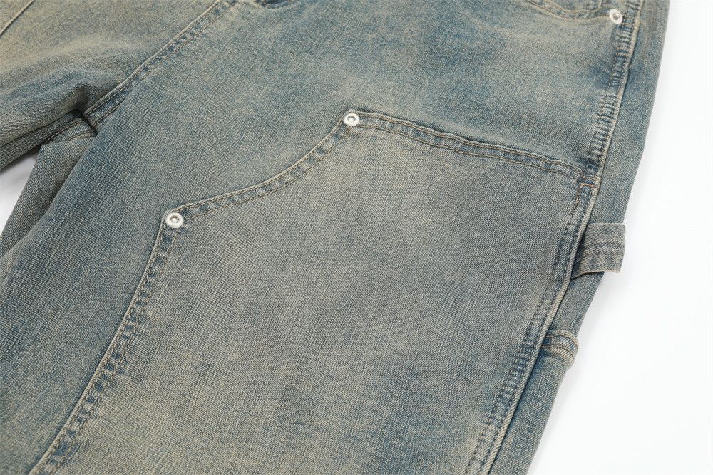 Japanese Brand Men's hippie trend patchwork distressed washed flared jeans Size US 32 / EU 48 - 6 Thumbnail