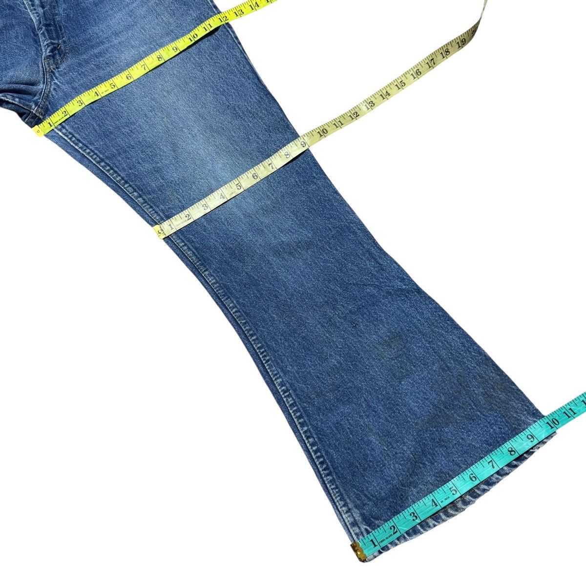Levi's Vintage 80s Levis 646 Bell Bottom Jeans #8 Orangetab Size US 33 - 20 Thumbnail