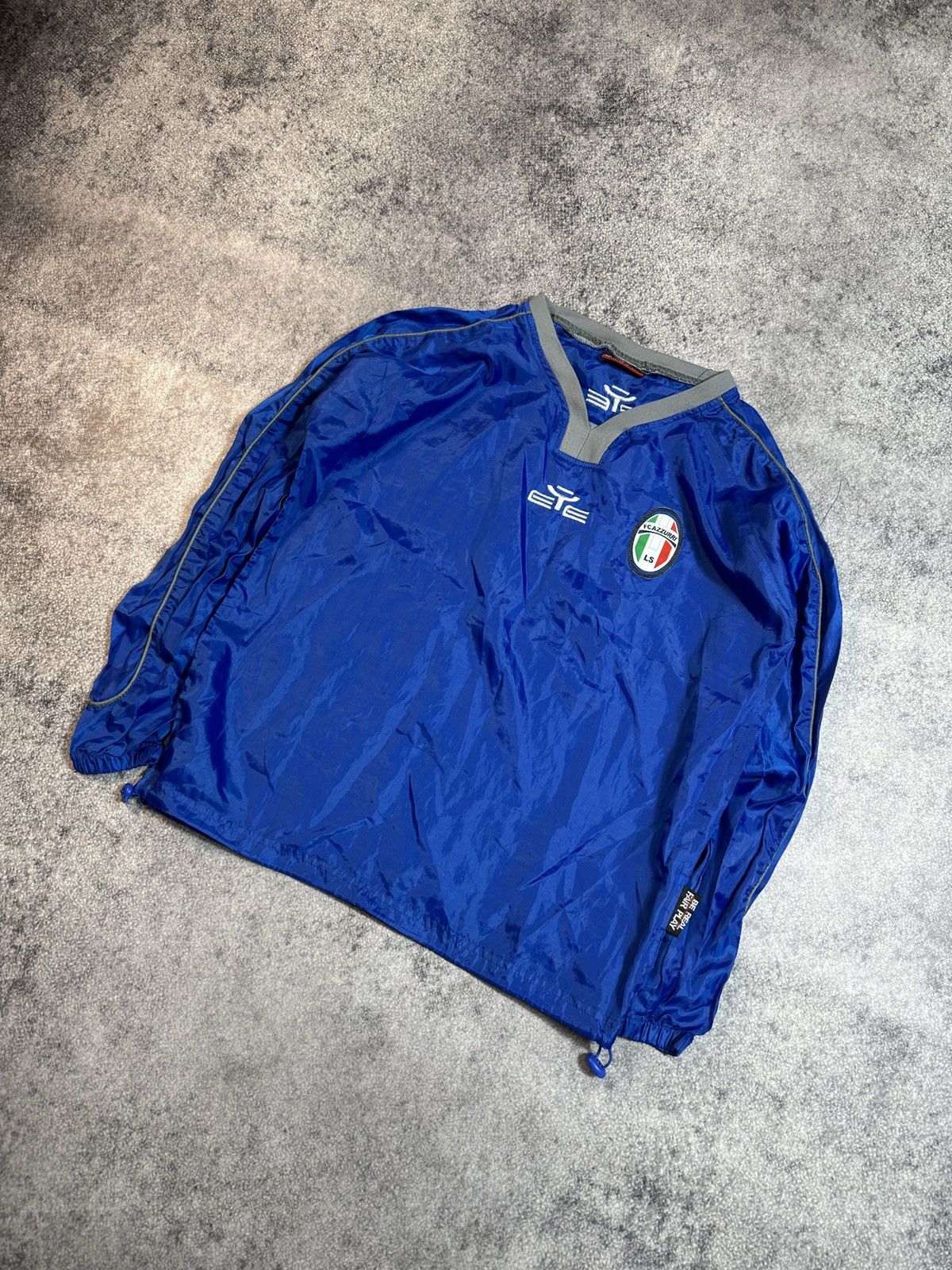 Vintage Vintage Azzurri Soccer Jacket Very Rare Streetwear L Size US L / EU 52-54 / 3 - 1 Thumbnail