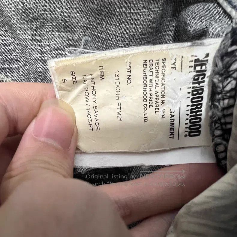 Other Neighborhood size S Denim Pants Size US 28 / EU 44 - 4 Thumbnail