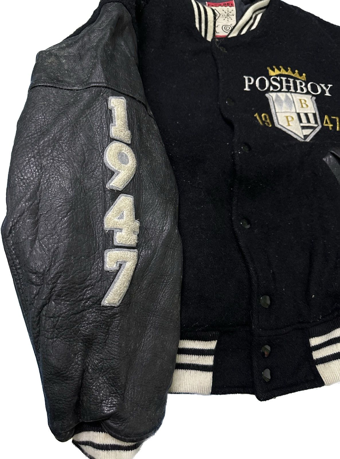 Japanese Brand Vintage Posh Boy Varsity Jacket Size US M / EU 48-50 / 2 - 5 Thumbnail