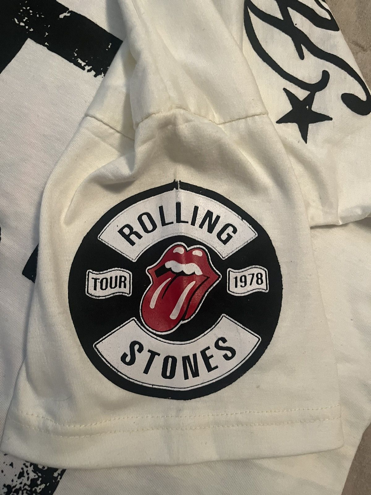 The Rolling Stones × Vintage Pastelle Garment Rolling Stones Tee Size US L / EU 52-54 / 3 - 3 Thumbnail