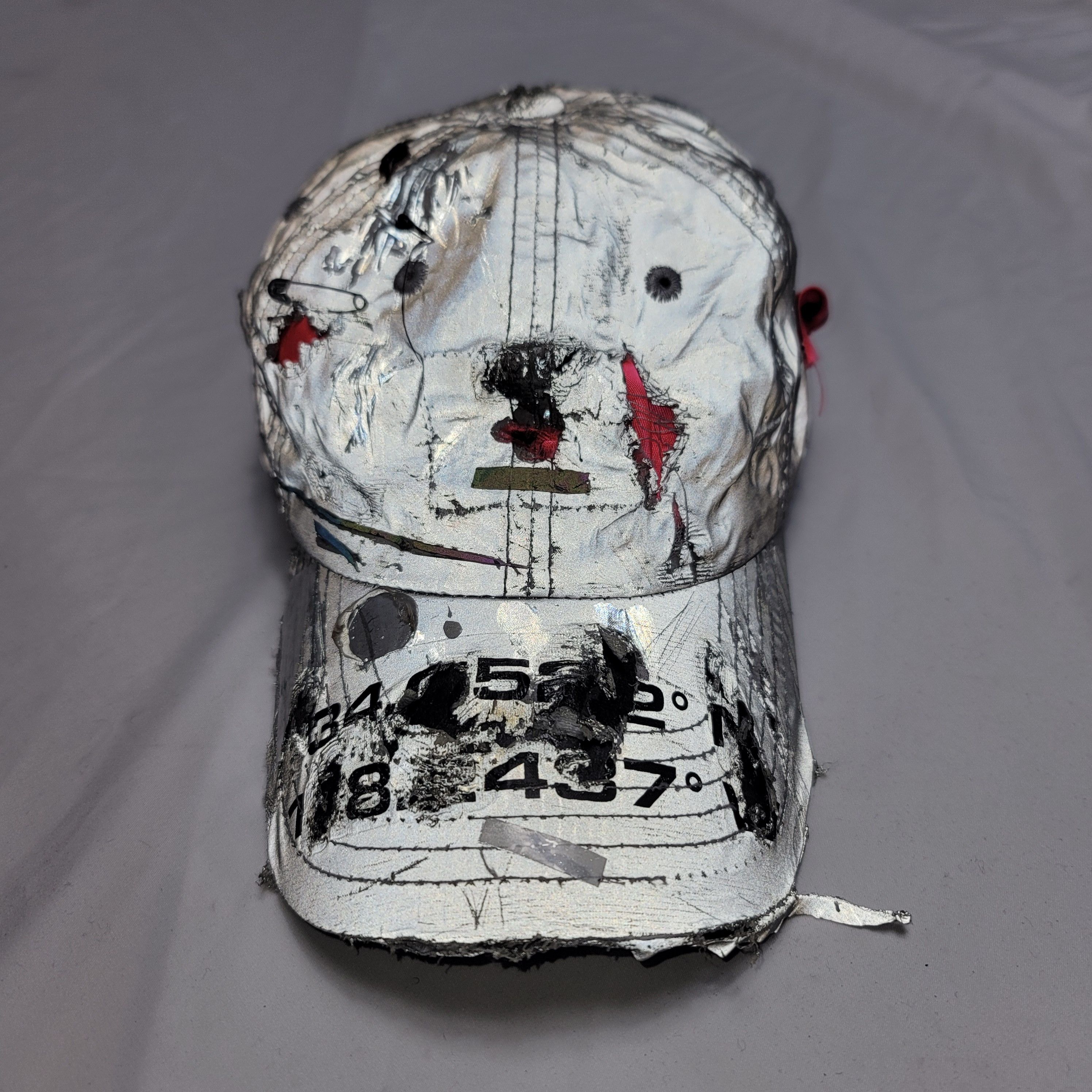 Designer Distressed Reflective Coordinates Cap Size ONE SIZE - 1 Thumbnail