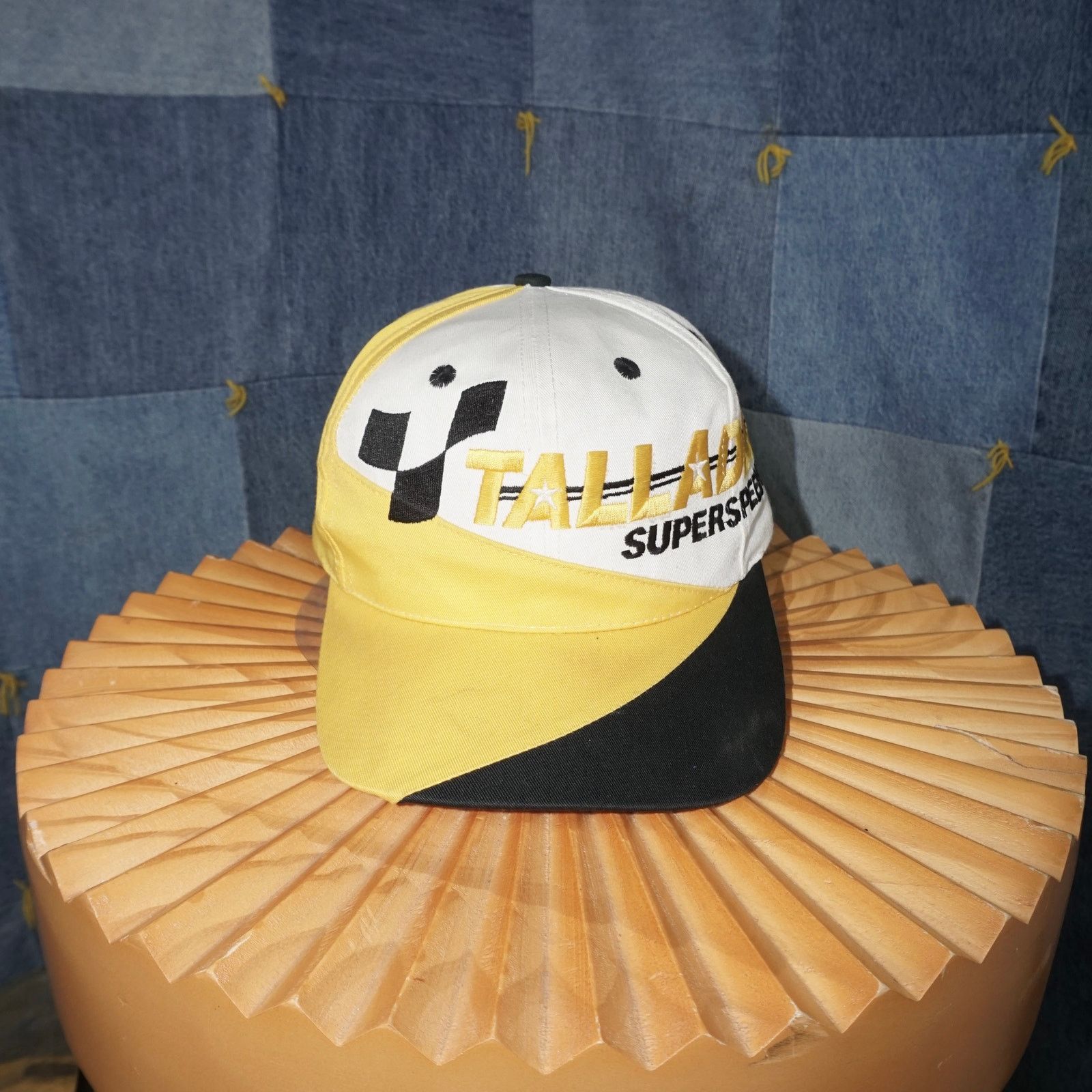 NASCAR OSFA - Vintage 1990s Talladega super Speedway embroider hat Size ONE SIZE - 1 Thumbnail