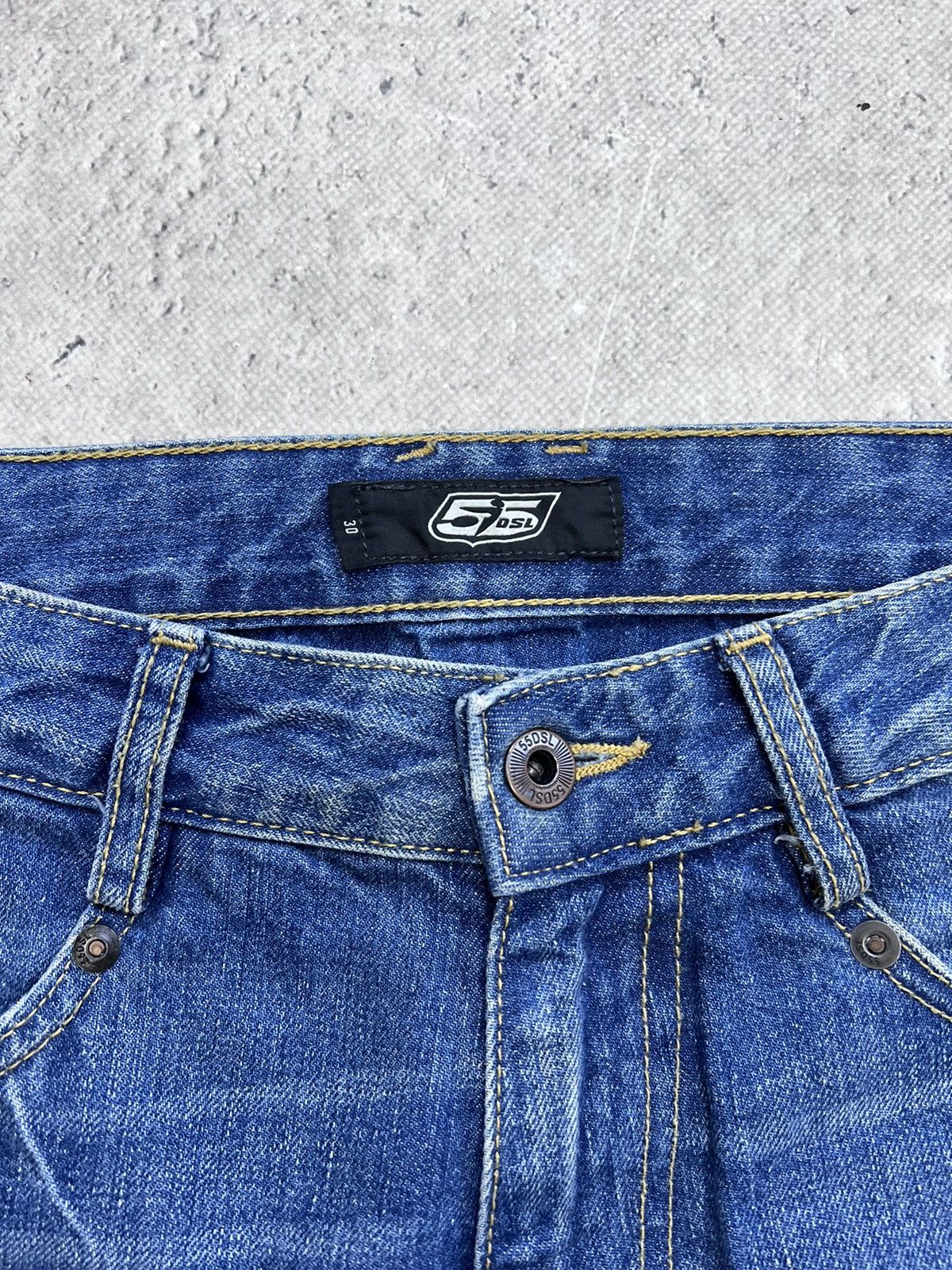 Diesel SALE💣💣 VTG Balenciaga Style Diesel Baggy Washed Jeans y2k Size US 30 / EU 46 - 7 Thumbnail