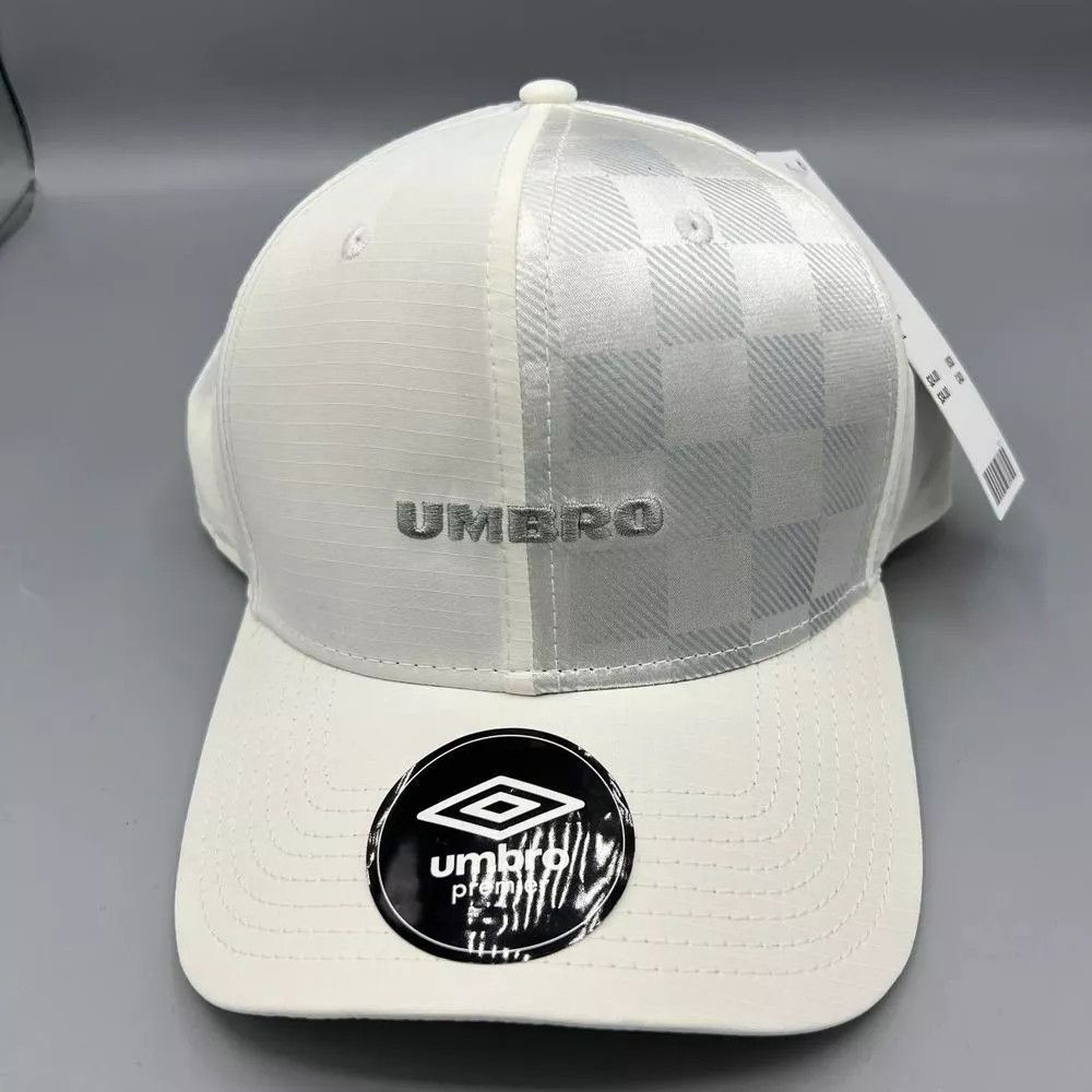 Umbro Umbro Hat Men White Checkered Embroidered Snap Back Cap New Size ONE SIZE - 1 Thumbnail