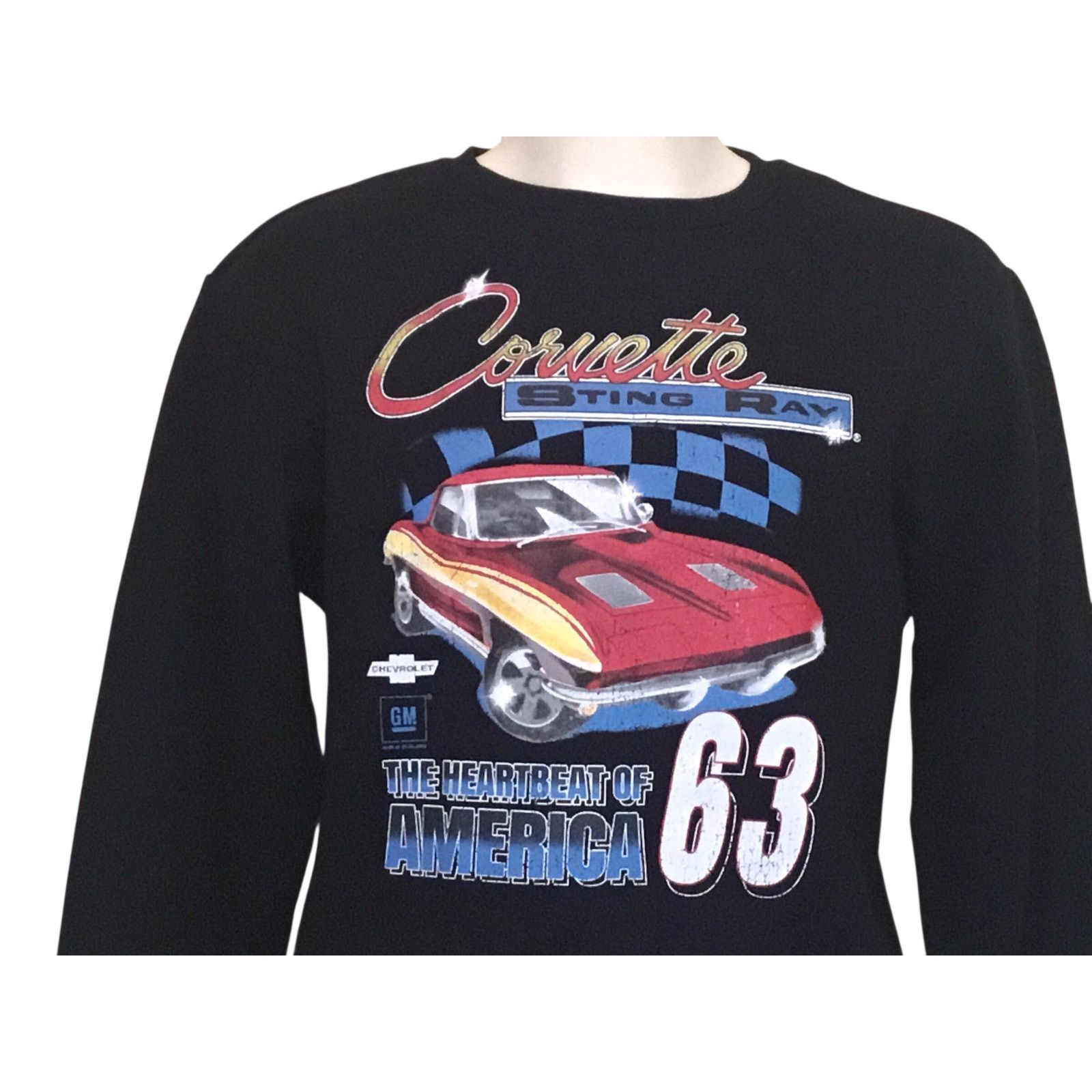 Other Corvette 1963 StingRay Sweatshirt GM Brand Small NWT $45.00 Size US S / EU 44-46 / 1 - 1 Thumbnail