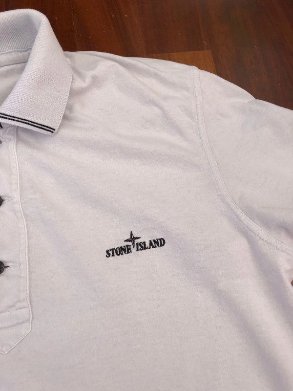 Stone Island Vintage Stone Island Polo Size US XL / EU 56 / 4 - 10 Thumbnail
