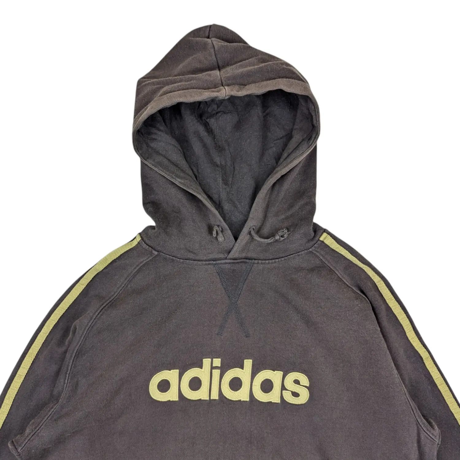 Adidas Vintage 2000's ADIDAS Big Spell Out Hoodie Sweatshirt Size US S / EU 44-46 / 1 - 4 Thumbnail