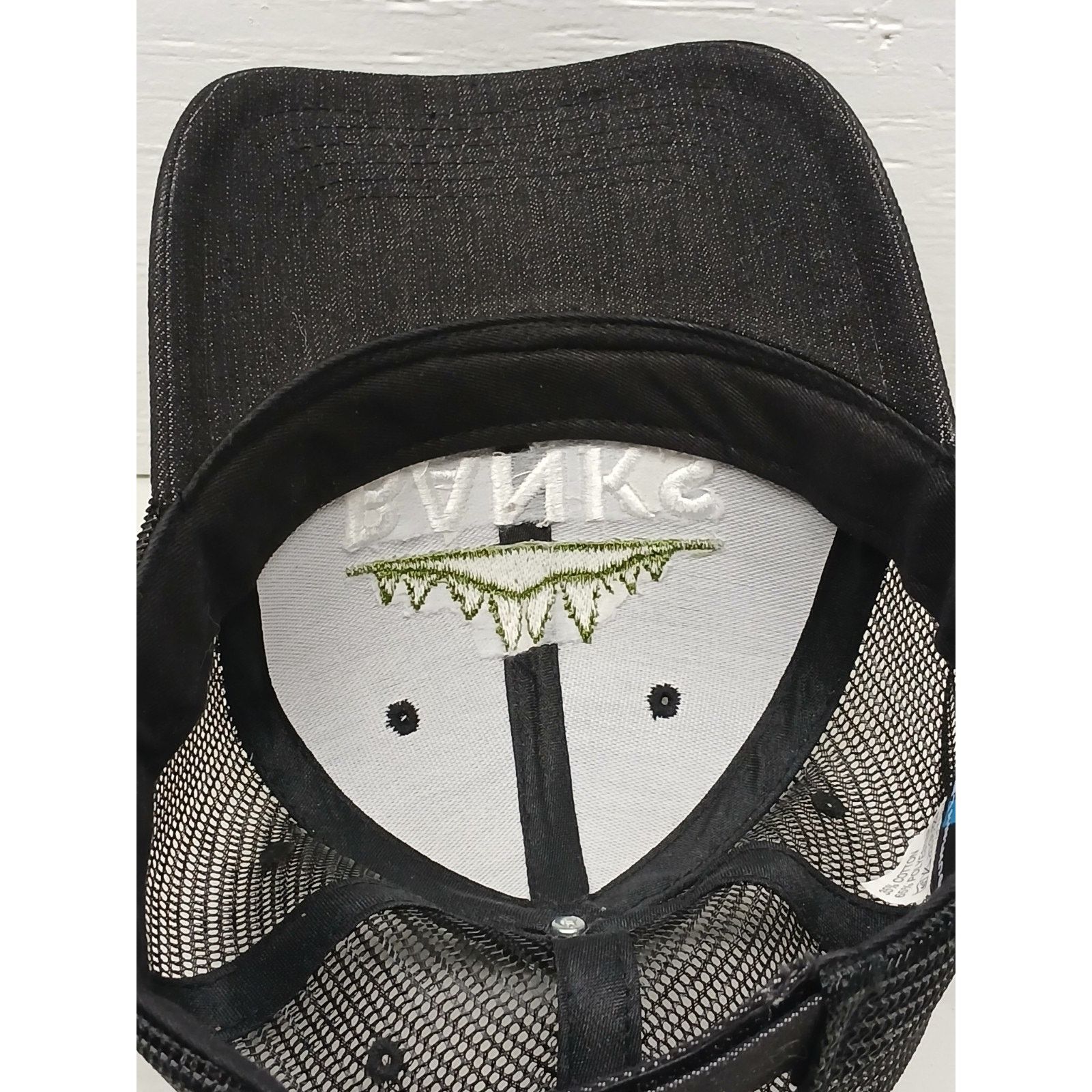 Other Mountain Lakes (OSFM) Black Denim Snapback Mesh Cap Size ONE SIZE - 6 Thumbnail