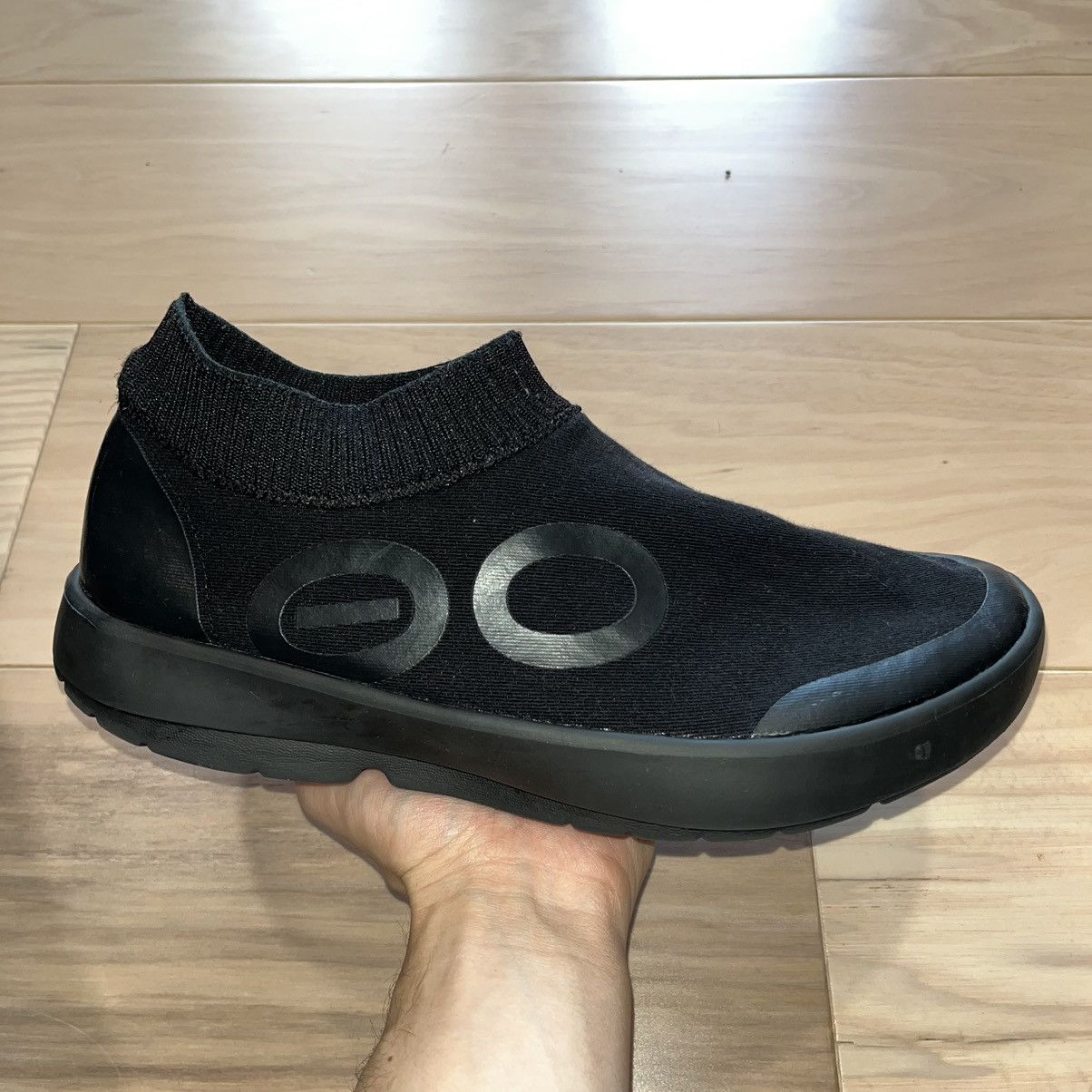 Other OOFOS Men's OOMG Sport Eezee Low Black Shoe Size 11.5 Size US 11.5 / EU 44-45 - 1 Thumbnail