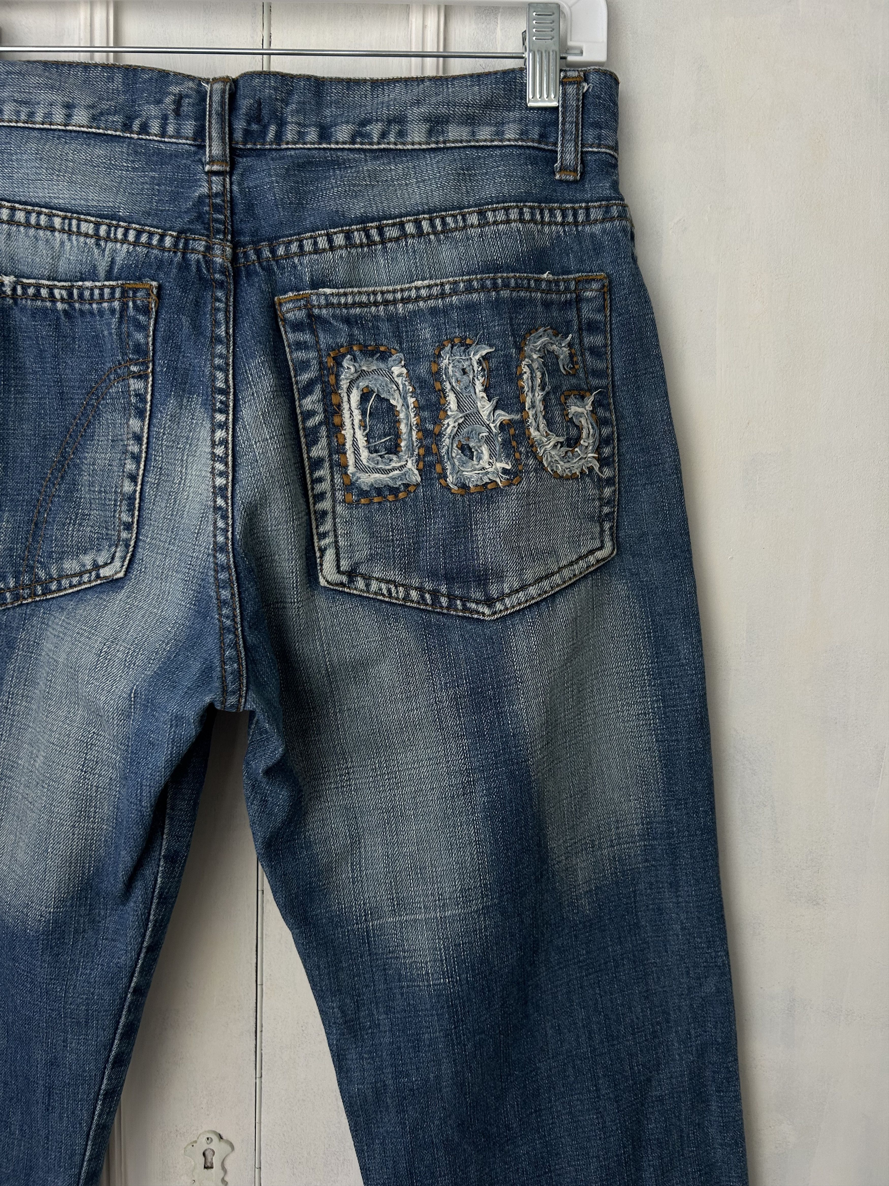 Dolce & Gabbana Dolce & Gabbana D&G Vintage Bootcut Denim Jeans Size US 32 / EU 48 - 1 Thumbnail