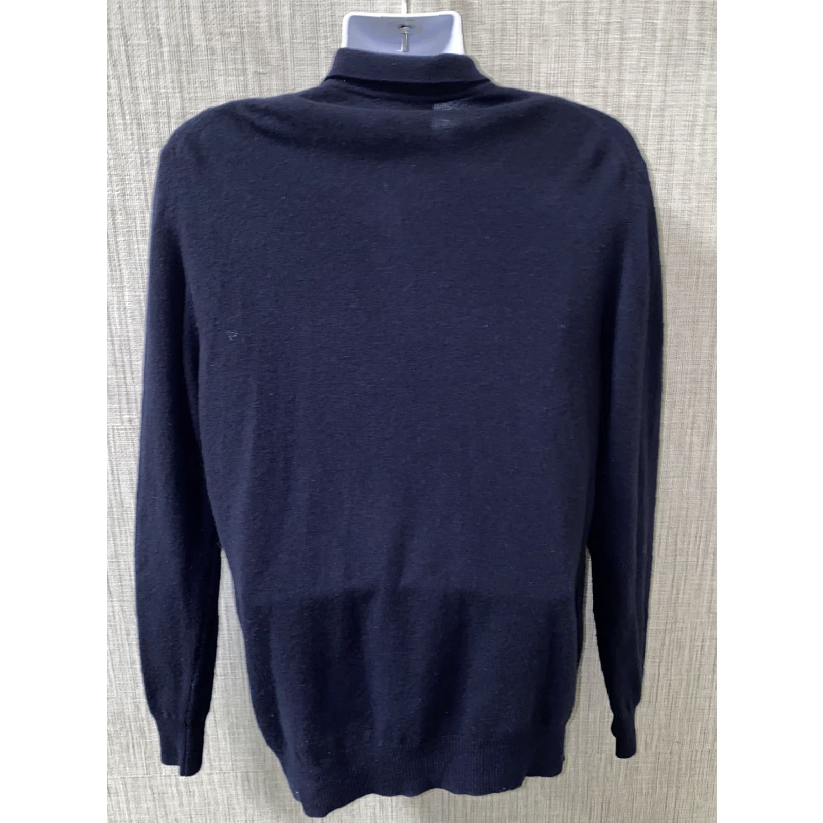 Vintage VINTAGE Mister Lull Mens Blue Wool Italian Made Henley Style Sweater XL Size US XL / EU 56 / 4 - 6 Thumbnail