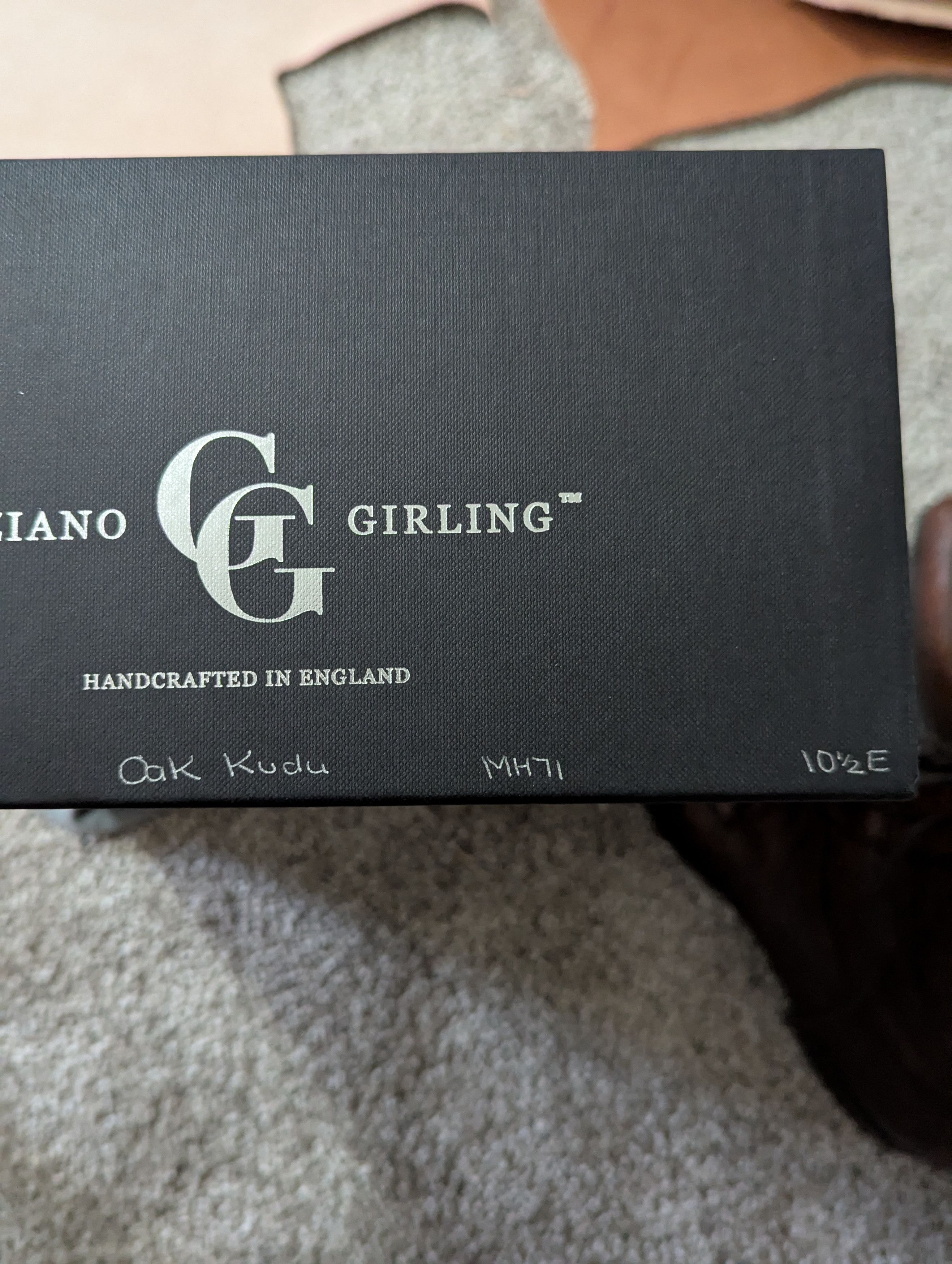 Gaziano & Girling G&G Kudu Thorpe UK 10.5 E on MH71 Last Size US 11.5 / EU 44-45 - 7 Thumbnail