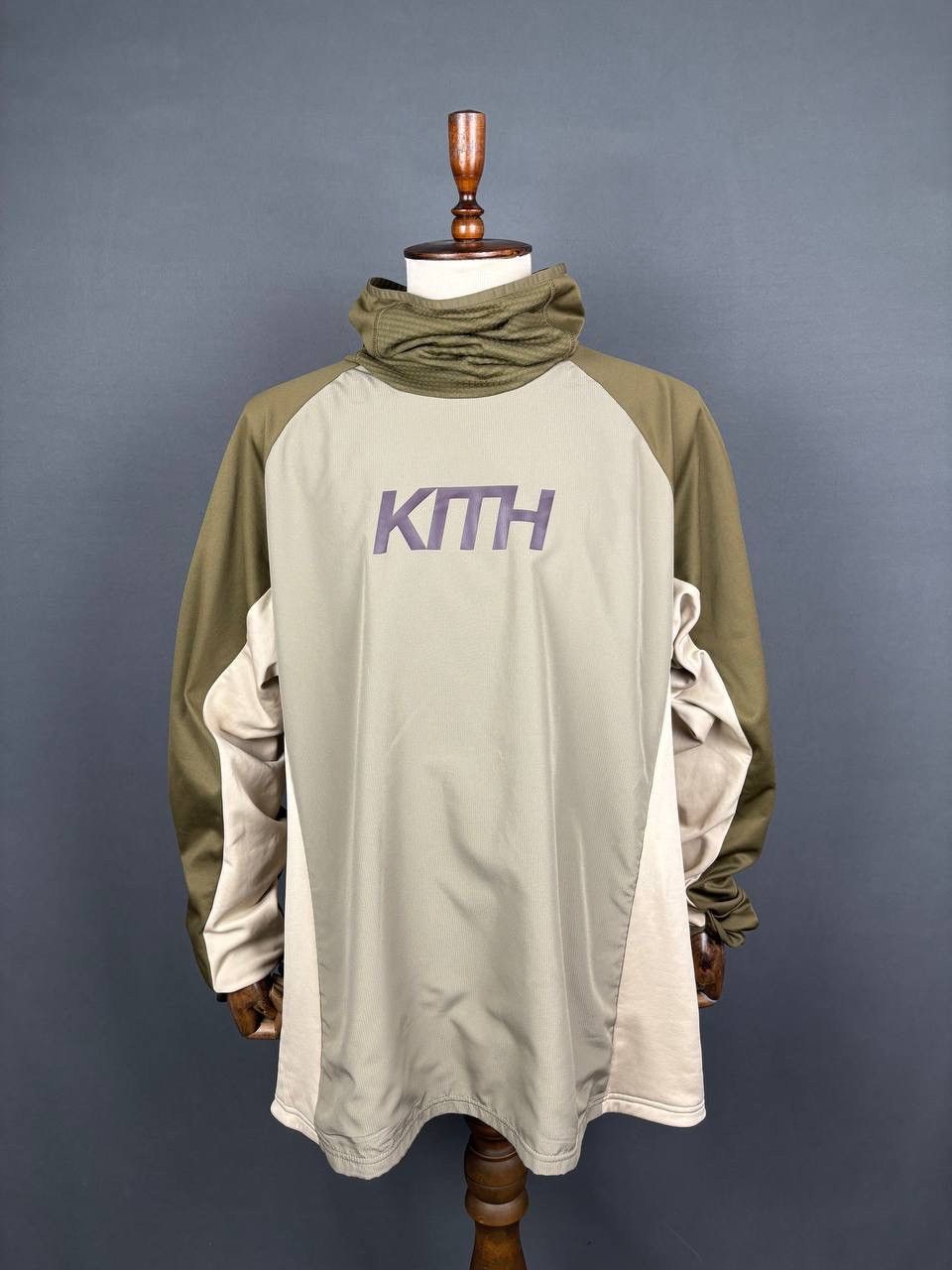 Kith Kith Striped Microsuede Tanner Pullover | Grailed