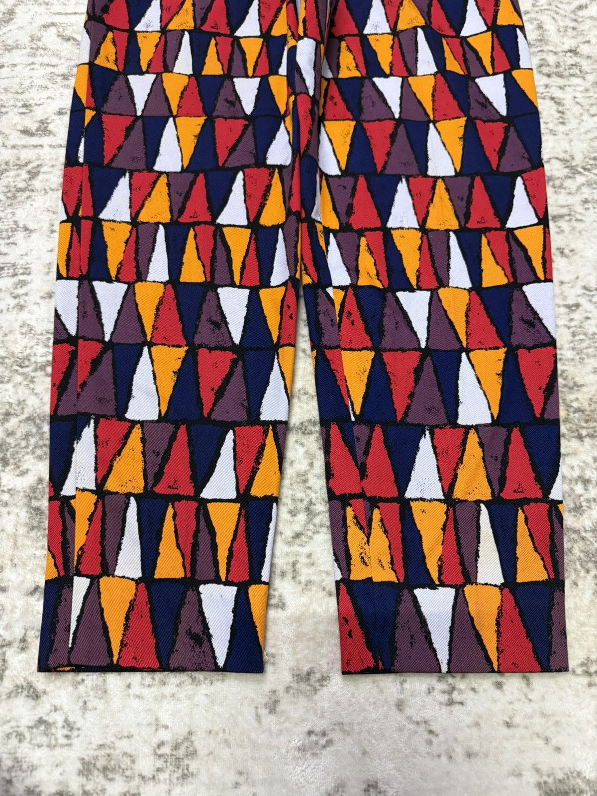 Yves Saint Laurent Archive Yves Saint Laurent Geometric Balloon Tapered Pants Size 26" / US 2 / IT 38 - 4 Thumbnail