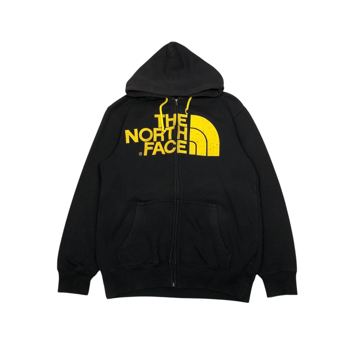 🔥VINTAGE ZIPPER HOODIE THE NORTH FACE SPELL OUT BIG LOGO