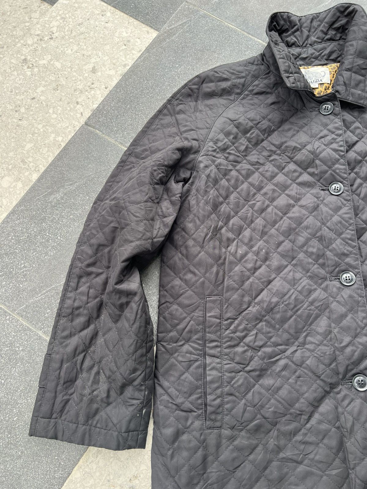 Krizia Uomo × Vintage Krizia diamond pattern coat Size M / US 6-8 / IT 42-44 - 6 Thumbnail