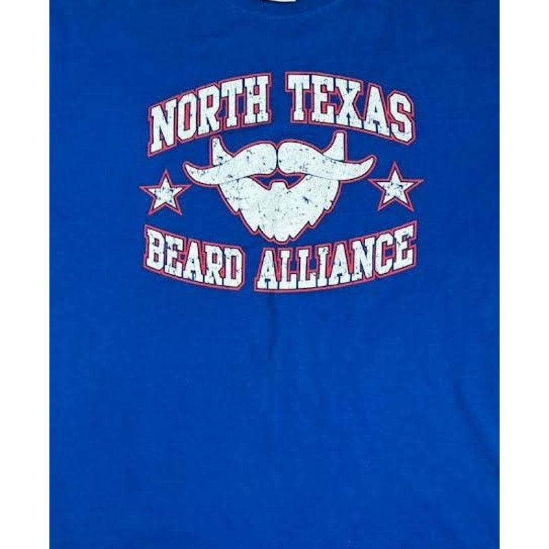 Vintage Men's | Vintage North Texas Beard Alliance T-Shirt | Large Size US L / EU 52-54 / 3 - 3 Thumbnail