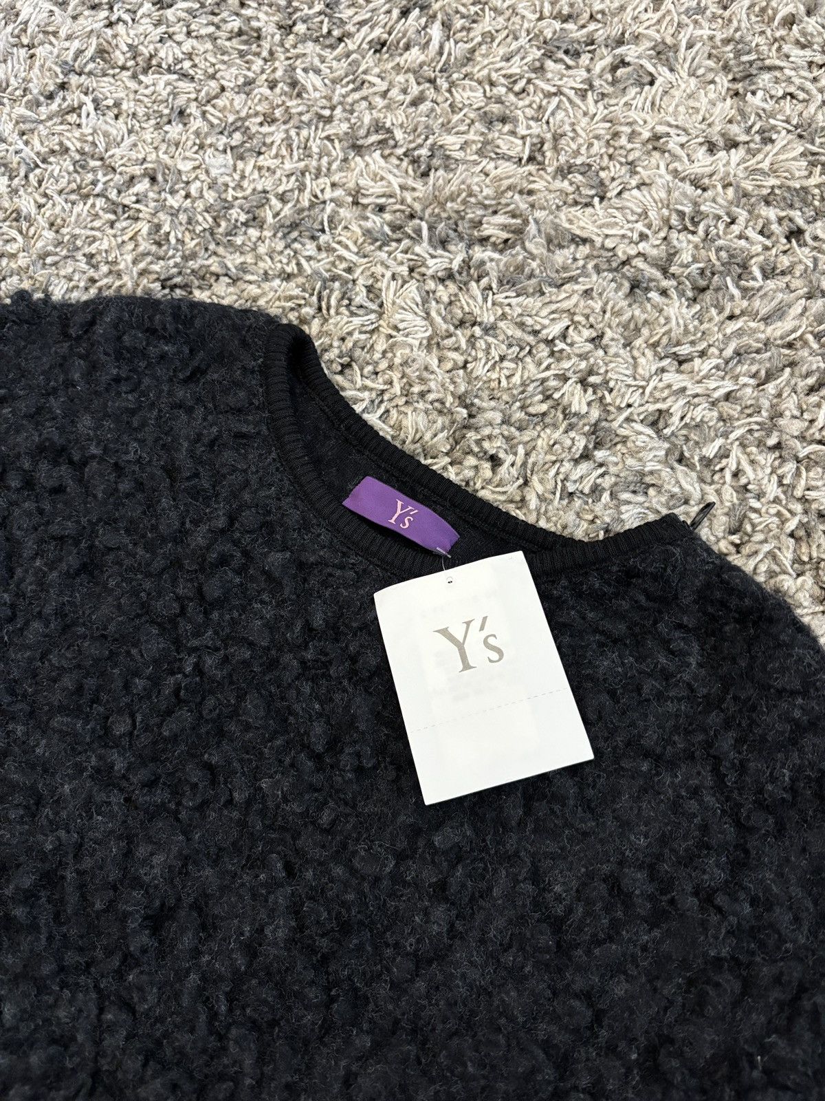 Yohji Yamamoto Y’s by Yohji Yamamoto K-Shoulder Zipper Wool Sweatshirt Size M / US 6-8 / IT 42-44 - 2 Thumbnail