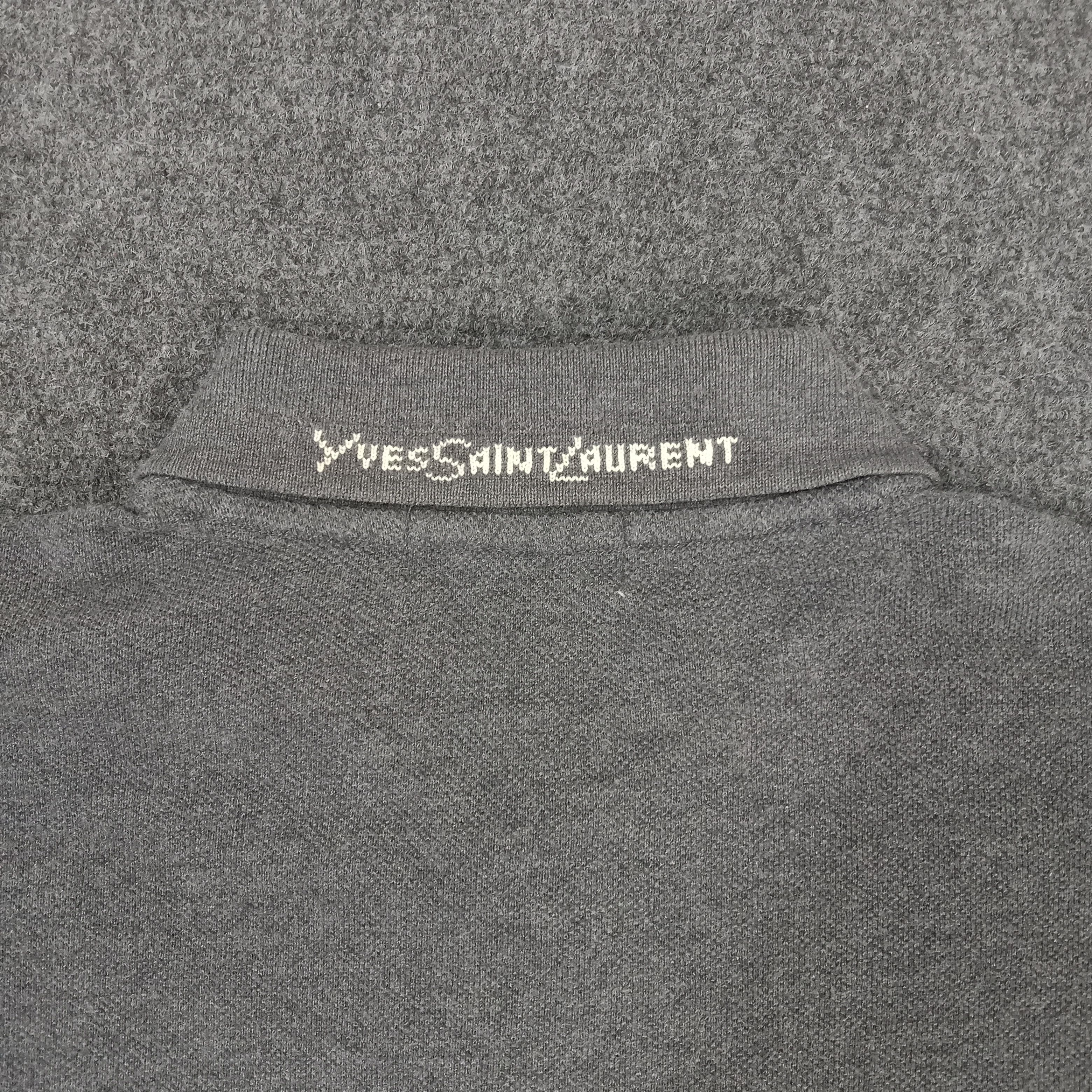 Vintage × Yves Saint Laurent Yves Saint Lauren Pour Homme Italian Brand Polos Size US M / EU 48-50 / 2 - 5 Thumbnail