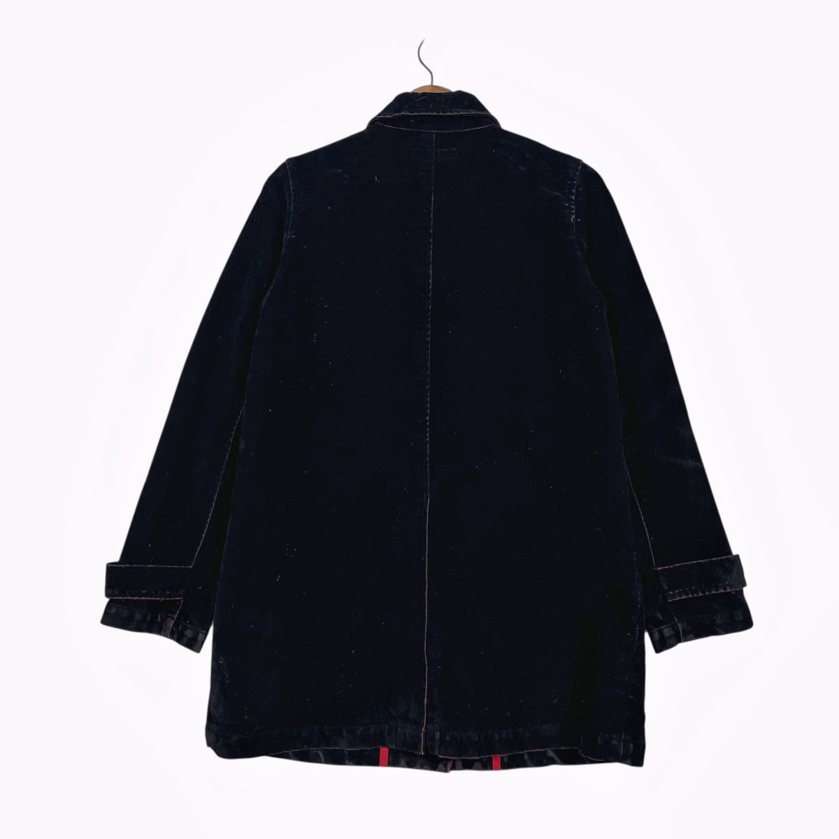 Katharine Hamnett London Katherine Hamnett Black Velvet Jacket Size M / US 6-8 / IT 42-44 - 7 Thumbnail