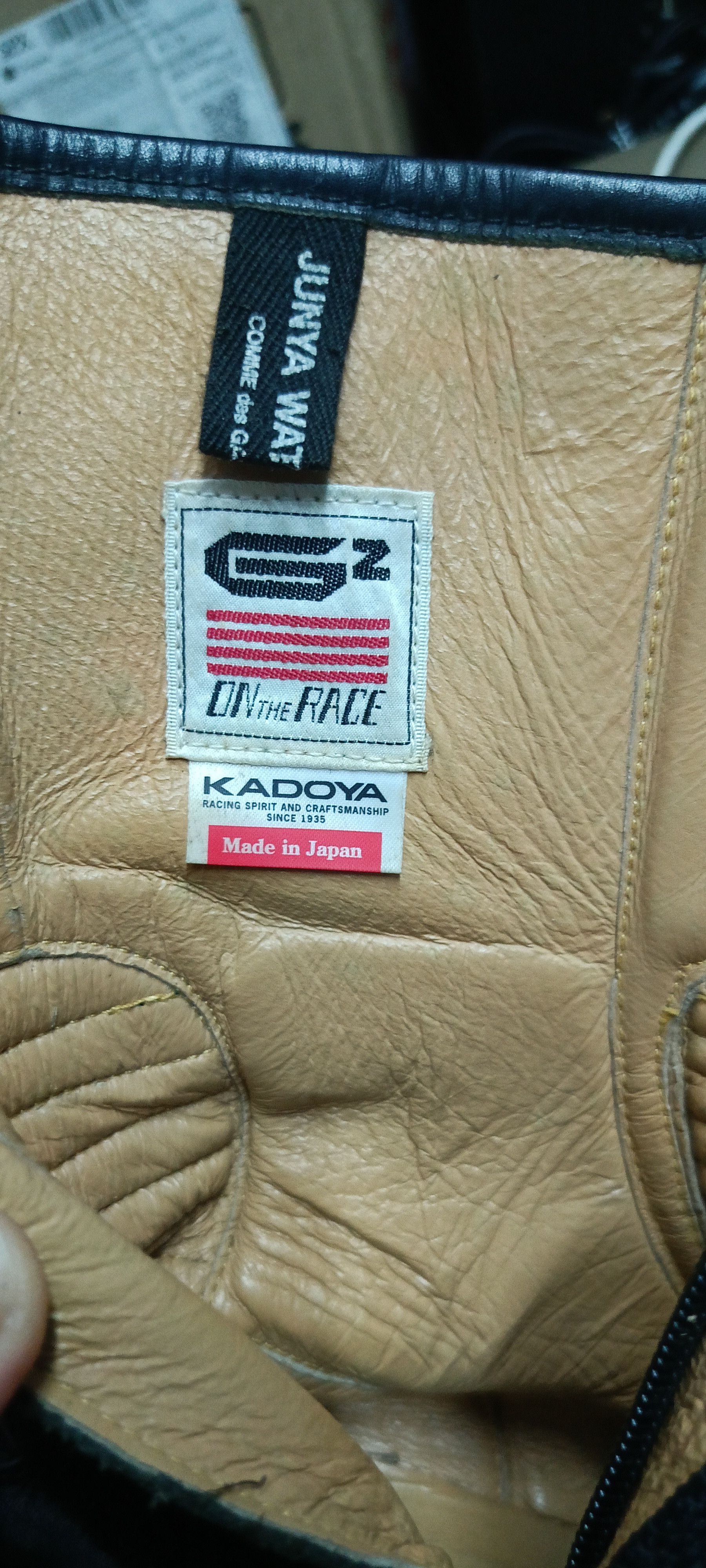 Junya Watanabe Junya Watanabe x Kadoya FW 2012 Cafe Racer Boots Size US 5 / IT 35 - 9 Thumbnail
