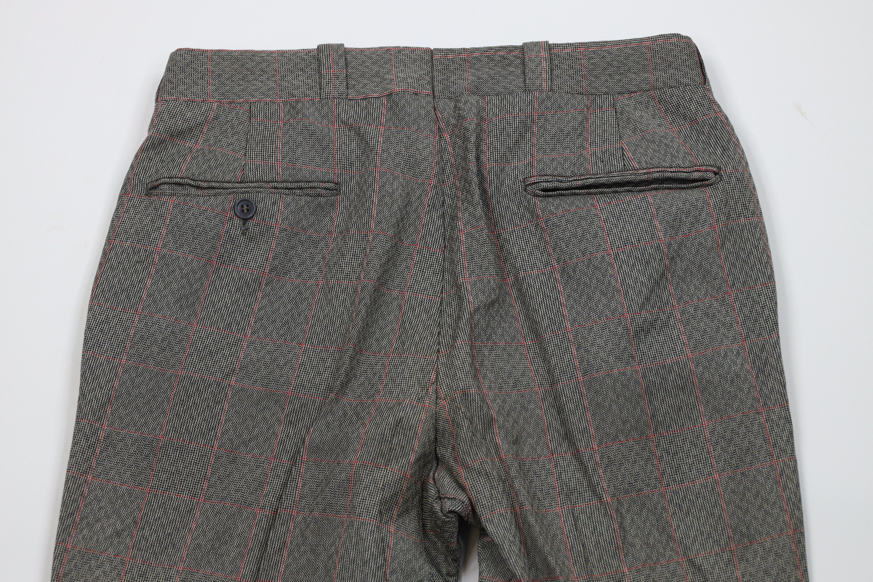 Vintage Vintage 50s 60s Streetwear Houndstooth Plaid Chino Pants US Size US 32 / EU 48 - 9 Thumbnail