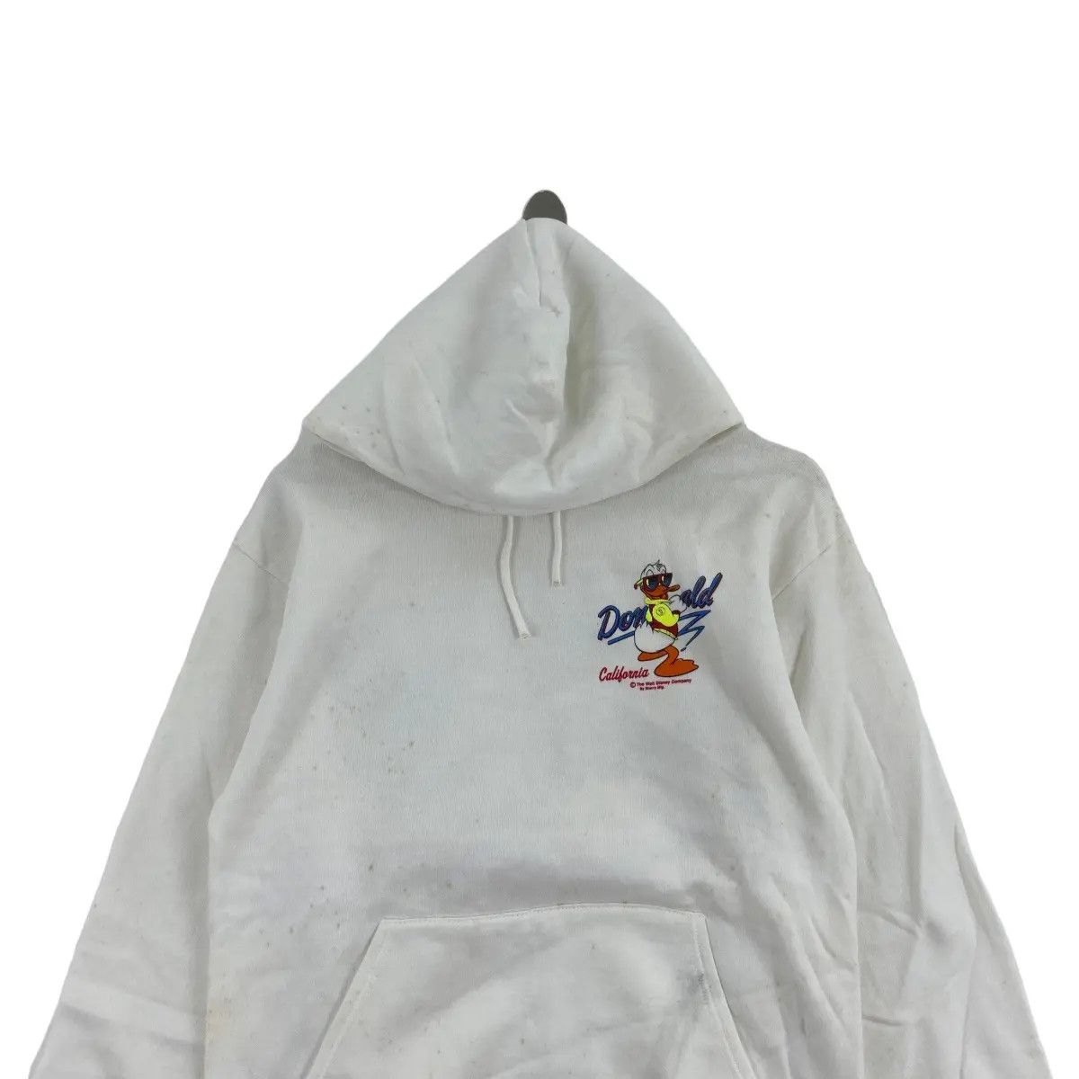 Disney Vintage 90’ DISNEY DONALD DUCK Sherry Mig Art Hoodie Size M / US 6-8 / IT 42-44 - 2 Thumbnail