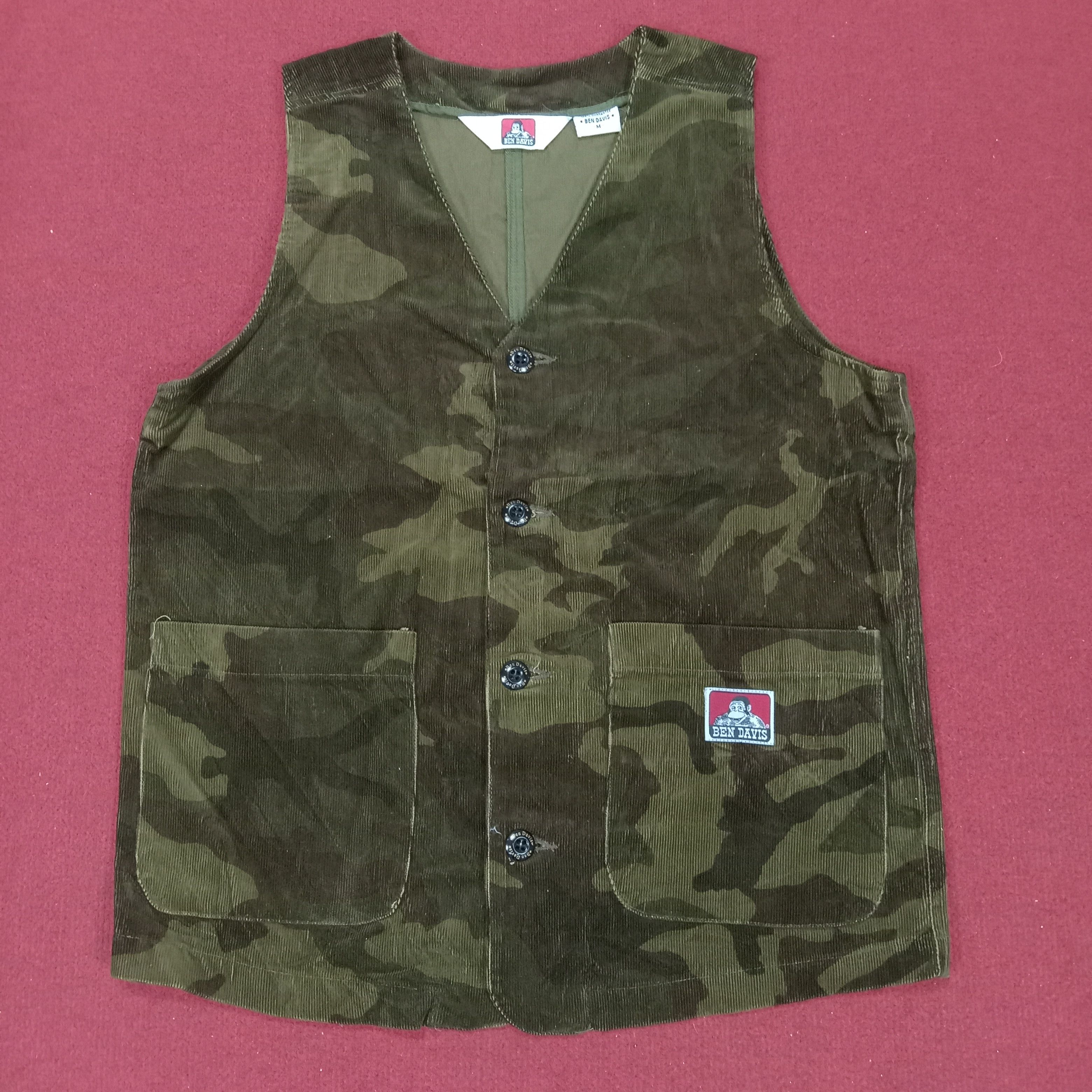 Ben Davis Camo Style Double Pocket Vest