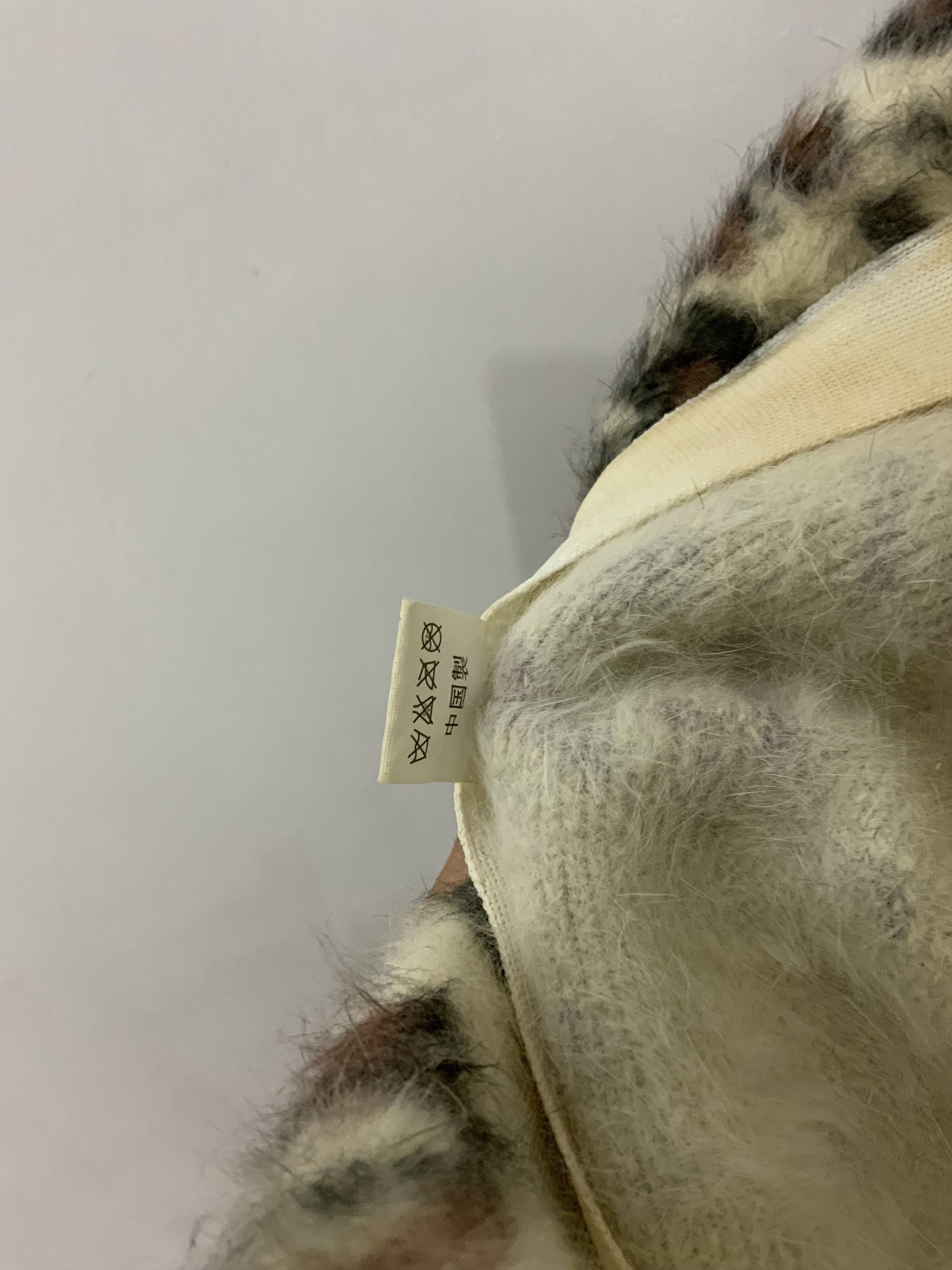 Hat Club Mohair Fur Leopard Design Hat Size ONE SIZE - 11 Thumbnail