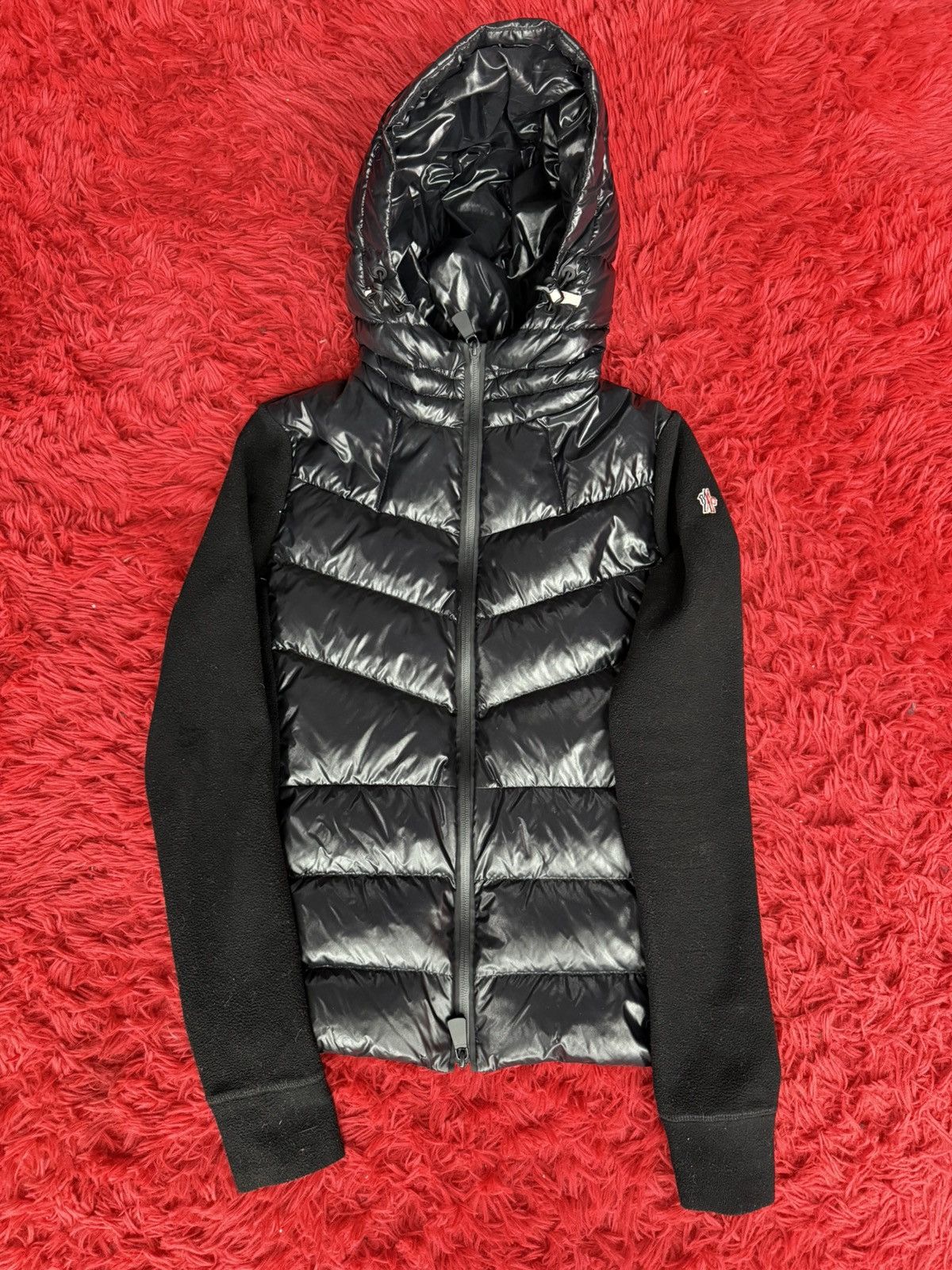 Moncler black moncler coat Size US S / EU 44-46 / 1 - 1 Thumbnail
