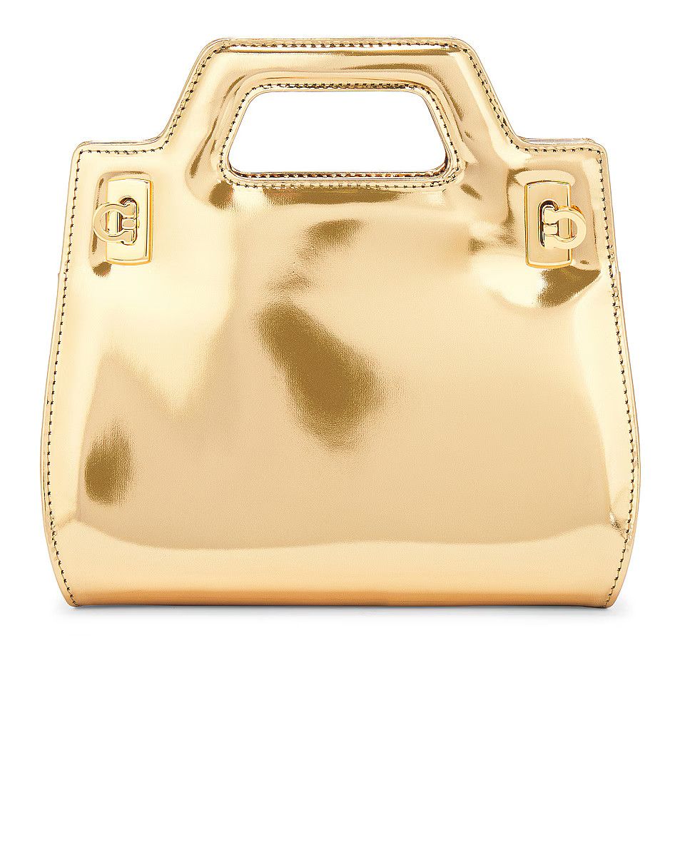 Salvatore Ferragamo o1s1rm0924 Size: OS / Wanda Mini Bag in Gold Size ONE SIZE - 1 Thumbnail
