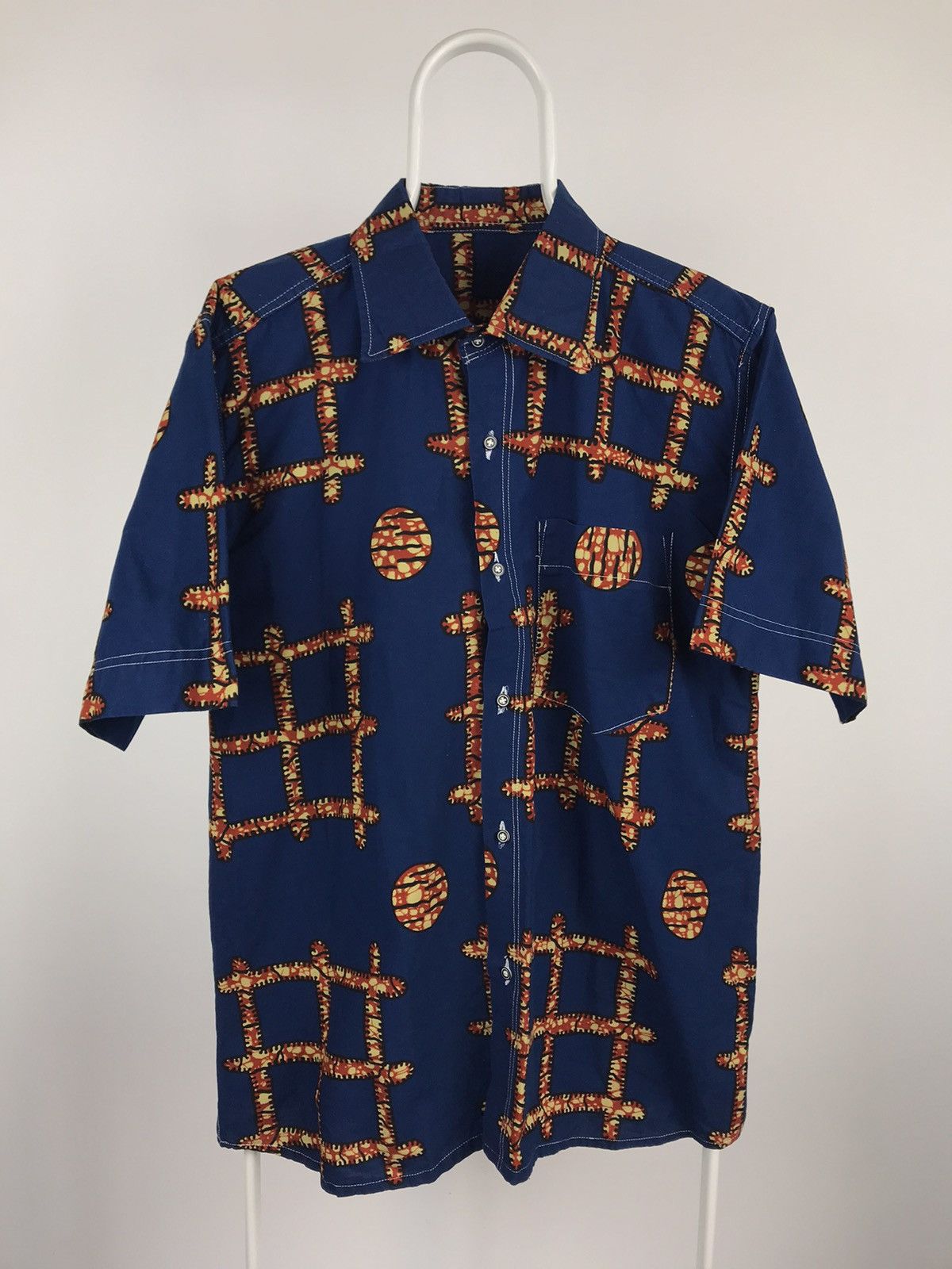 Vintage Vintage Mambo Style Short Sleeve Shirt Size US L / EU 52-54 / 3 - 1 Thumbnail