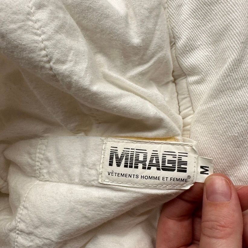 Mirage VTG Mirage White Aviator Bomber Flight Jacket Women Medium Size M / US 6-8 / IT 42-44 - 5 Thumbnail