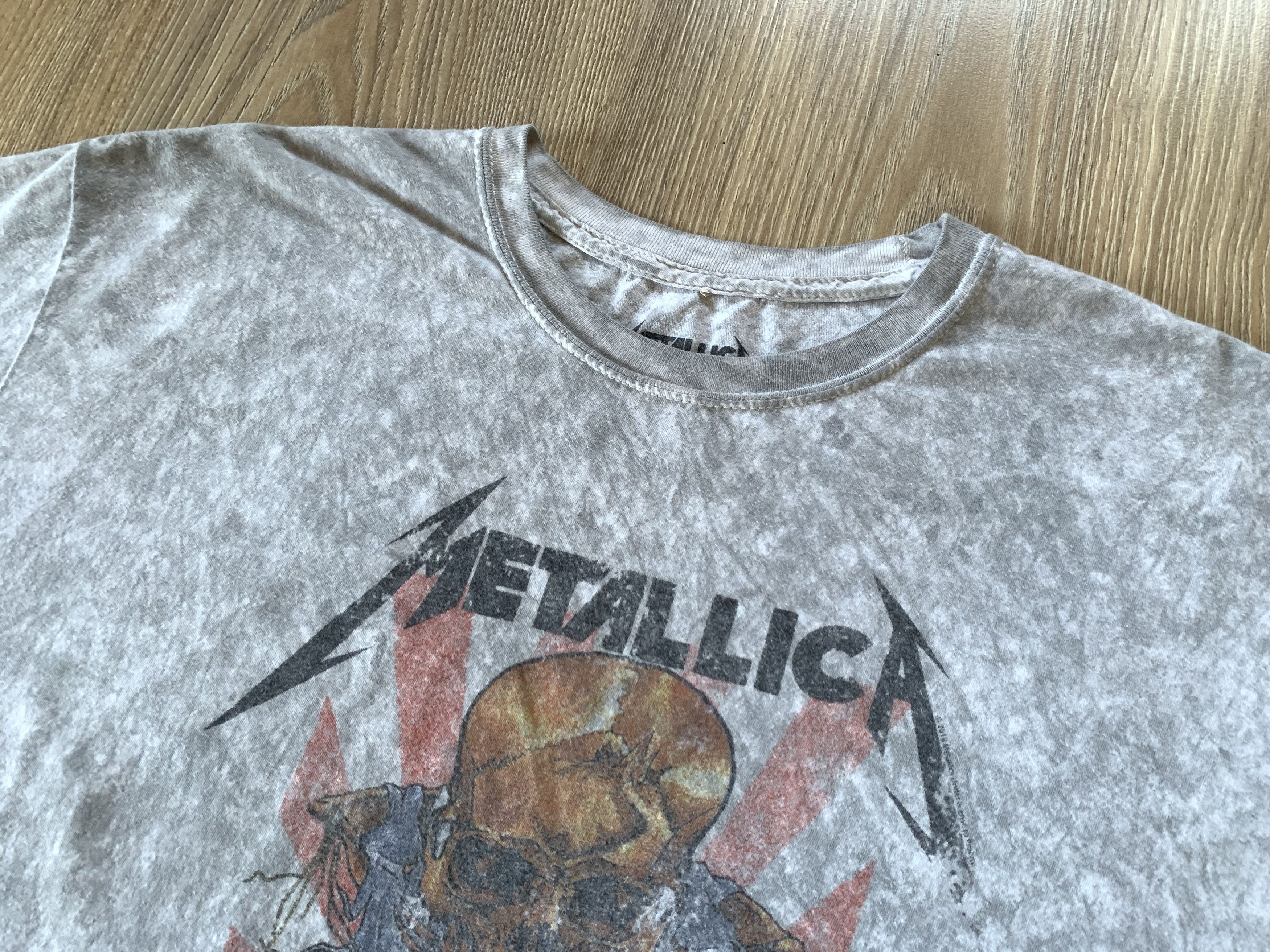 Band Tees × Metallica Metallica Tie Dye T-Shirt 2019 Size US L / EU 52-54 / 3 - 4 Thumbnail