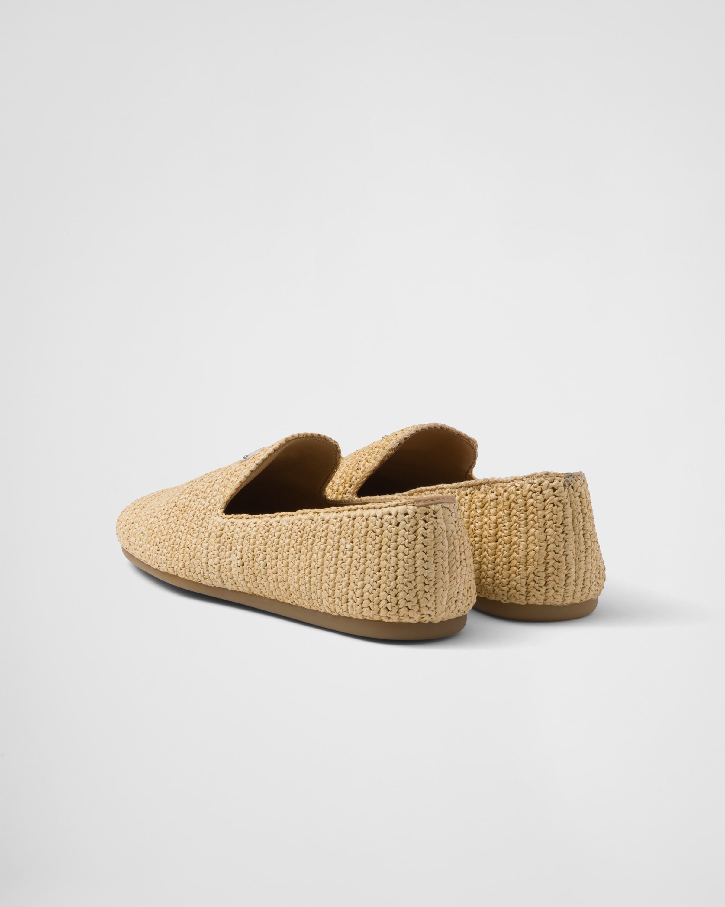 Prada o1bcso1str1025 Crochet Slip-On Shoes in Beige Size US 11 / EU 44 - 5 Thumbnail