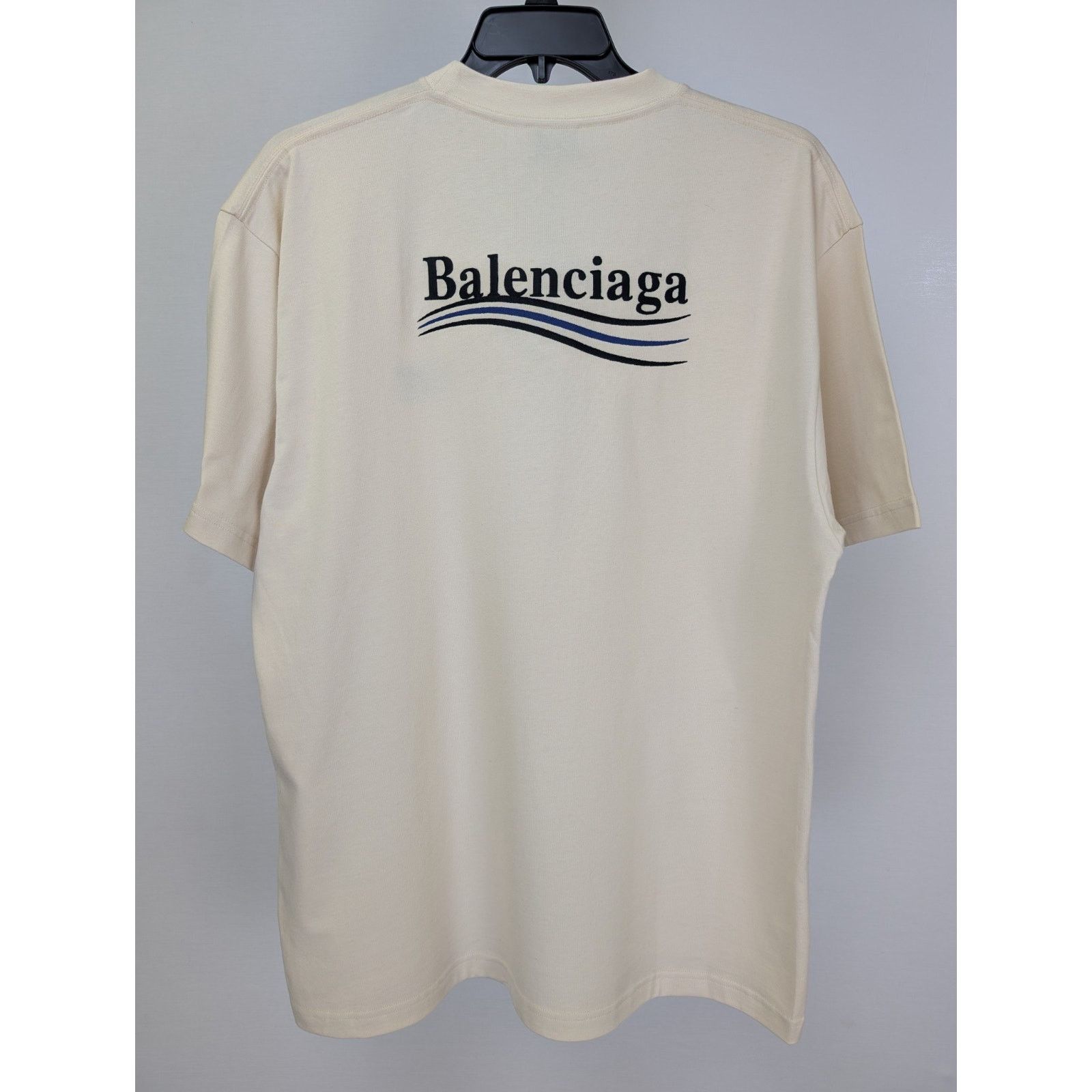 Balenciaga o1rshd1 Embro Pol Campgn Vintage Jersey T-Shirt Mix Metal Size US S / EU 44-46 / 1 - 1 Thumbnail