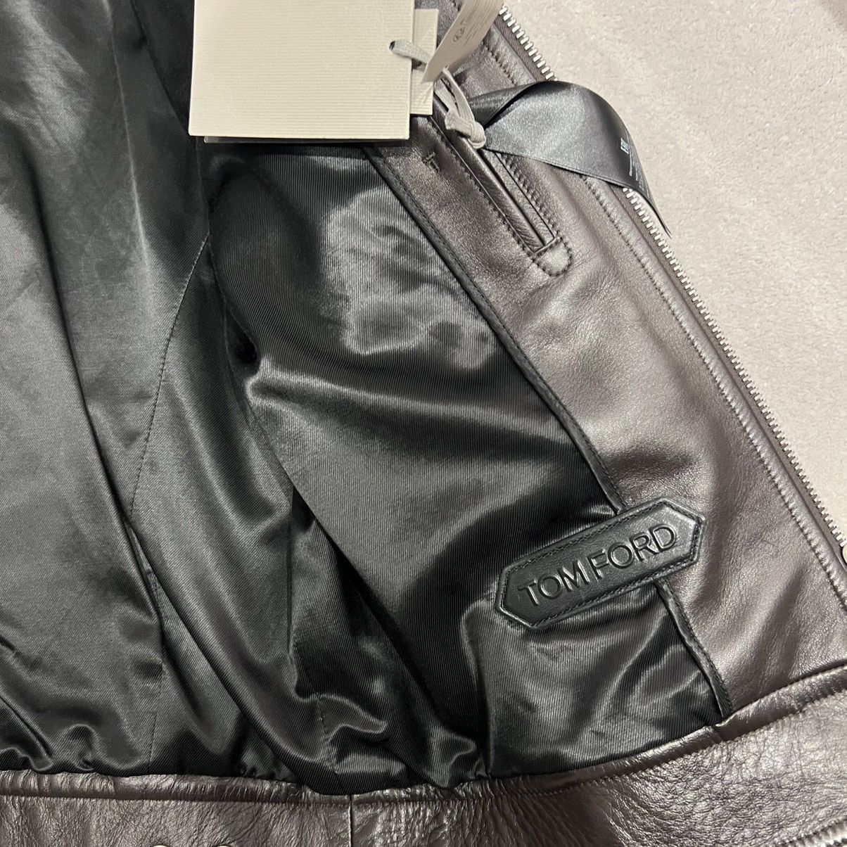 Tom Ford Tom Ford Leather Jacket in Medium Size US M / EU 48-50 / 2 - 4 Thumbnail