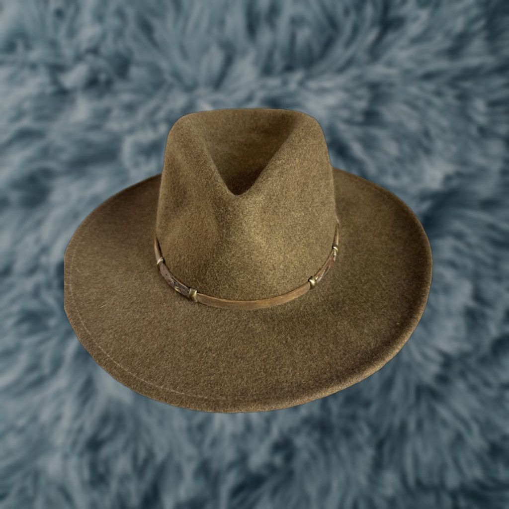 Stetson Stetson Hat Wool Trek Crushable Army Green Sz M Adult Men Cowboy Hat Wool Cap Outdoors Army Green M Adult Green Cowboys Stetson Haft? Size ONE SIZE - 1 Thumbnail